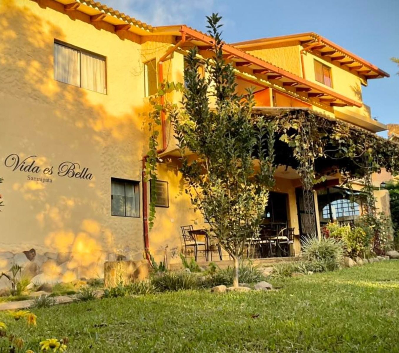 rondreis Bolivia, Samaipata, La Vida es Bella Hotel, hotel