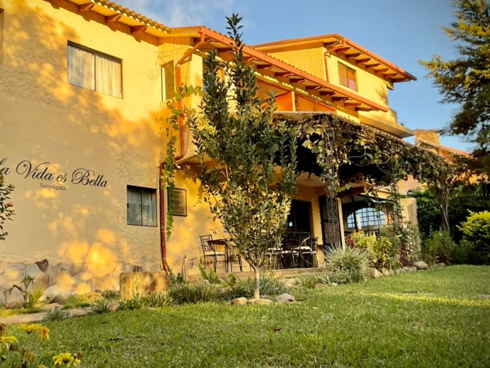 rondreis Bolivia, Samaipata, La Vida es Bella Hotel, hotel