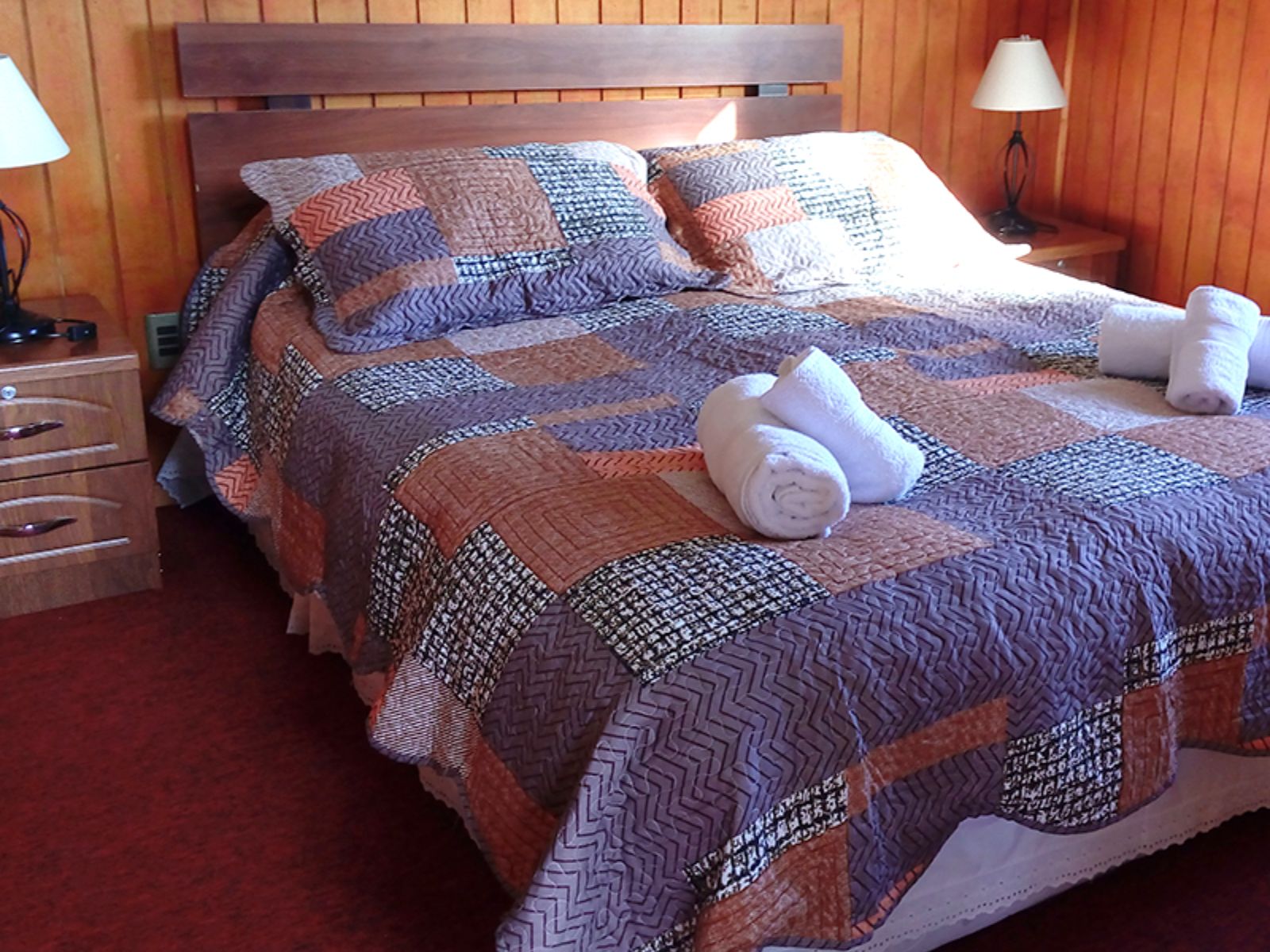 rondreis chili, Torres del Paine, Cabana Tyndall tweepersoonskamer