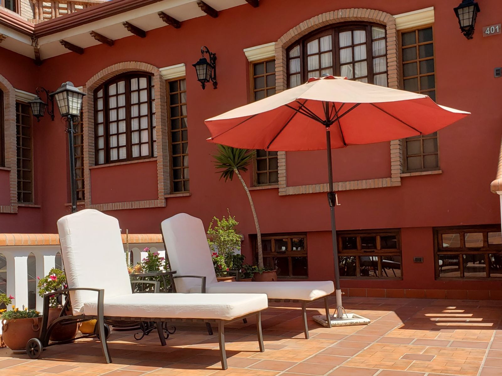 rondreis Bolivia, La Paz, La Casona Hotel Boutique terras