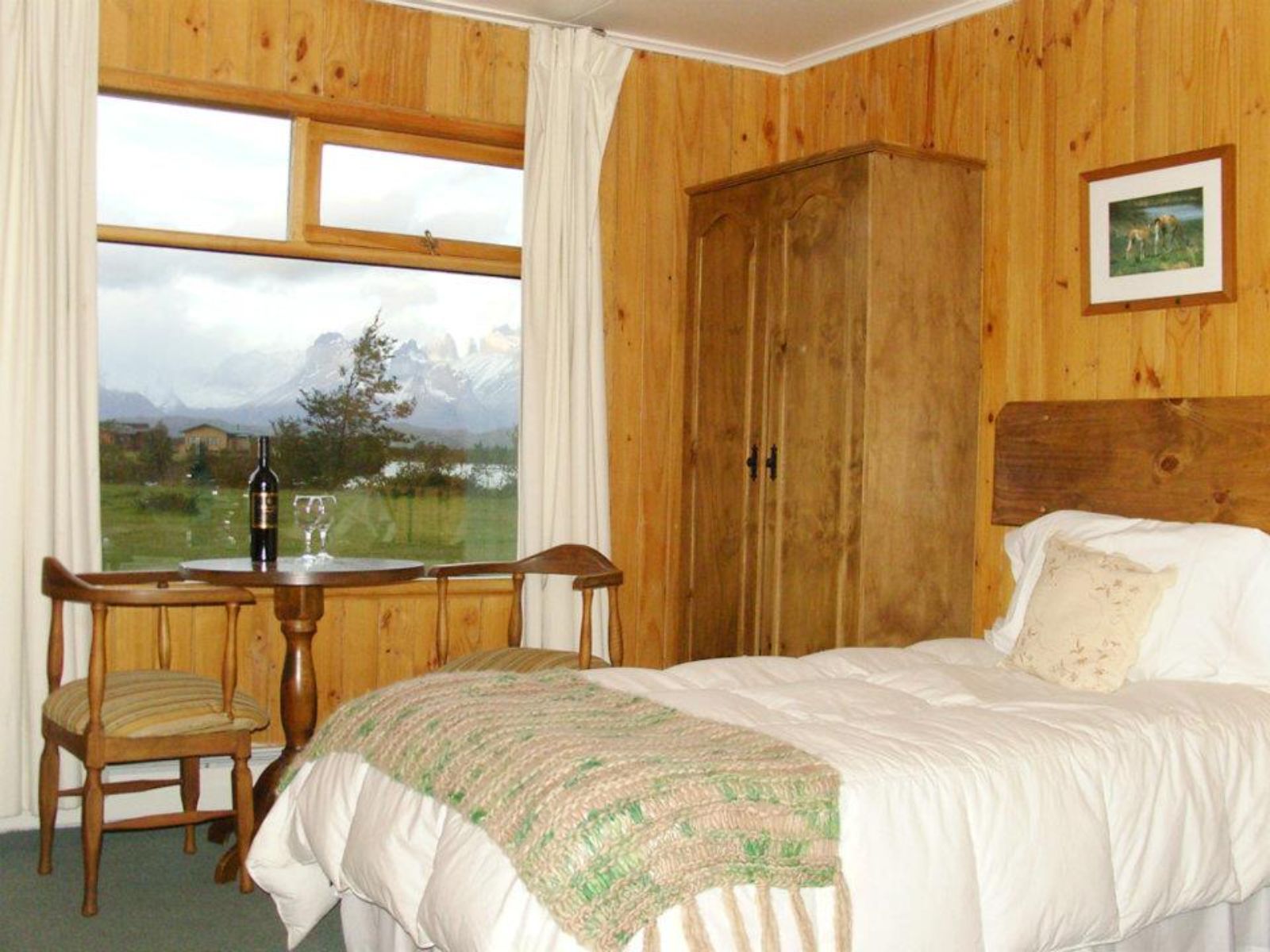 rondreis chili, Torres del Paine, Hotel de Paine tweepersoonskamer