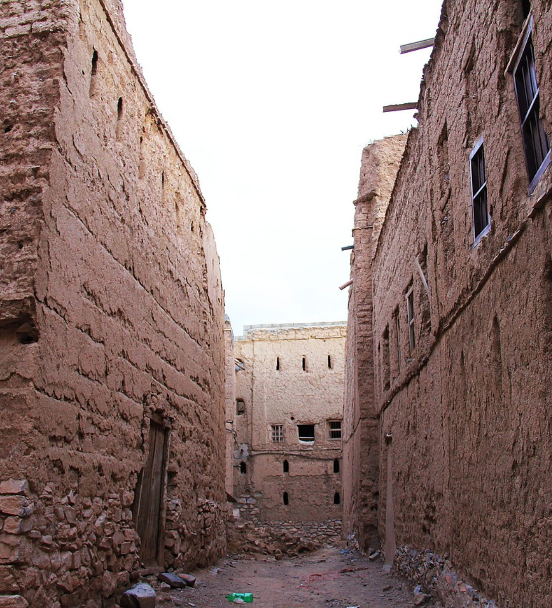 rondreis oman, al hamra steeg