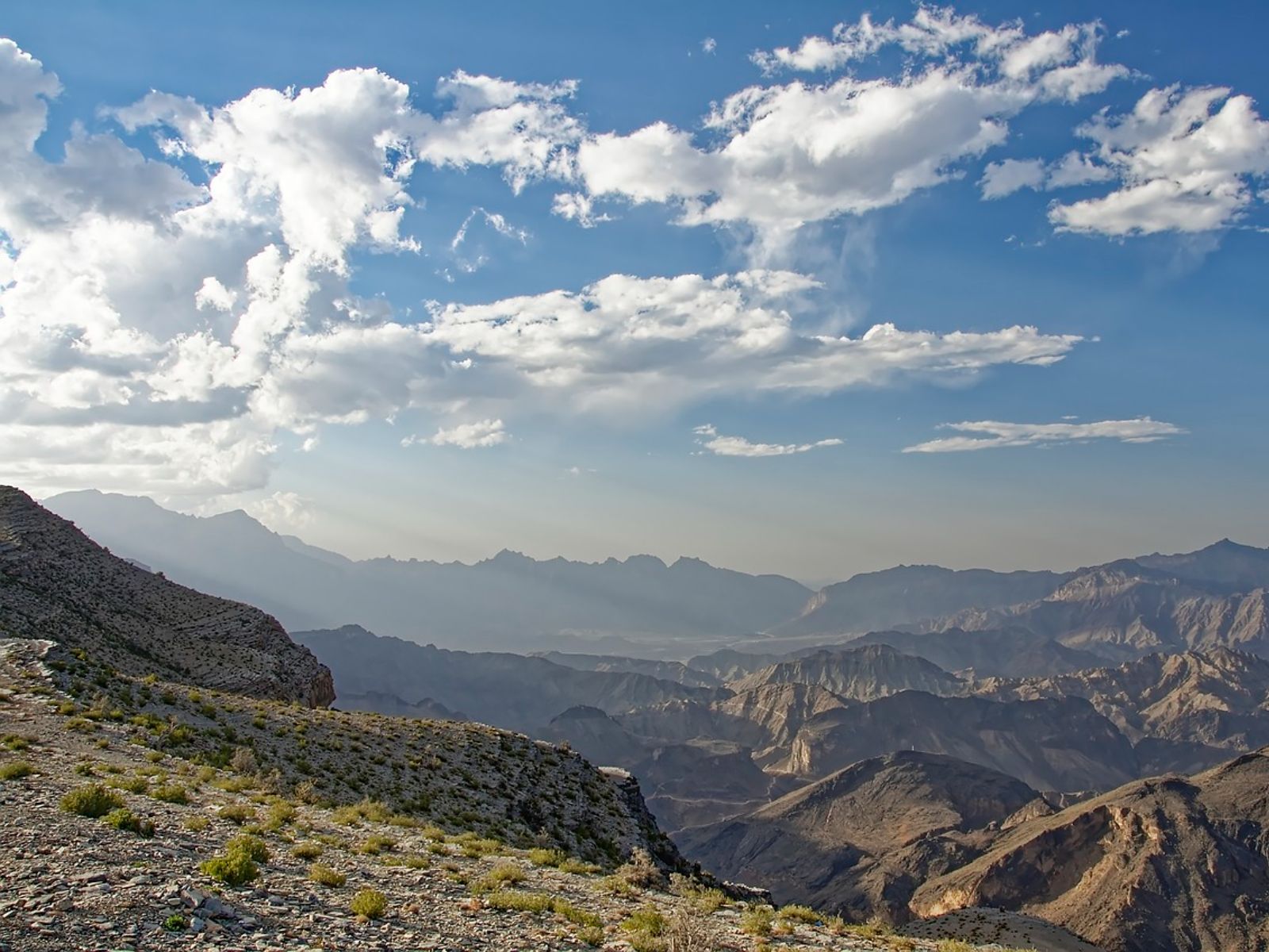 rondreis oman, hajargebergte bergen