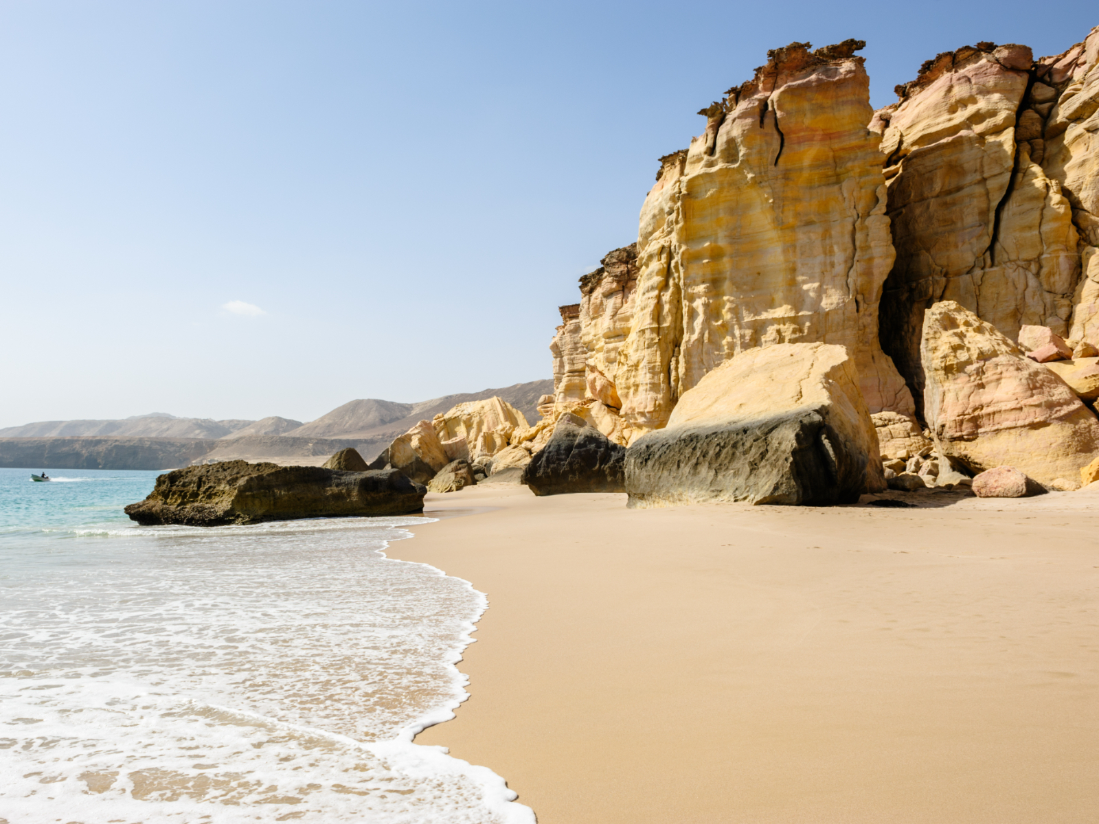 rondreis oman, ras al jinz strand