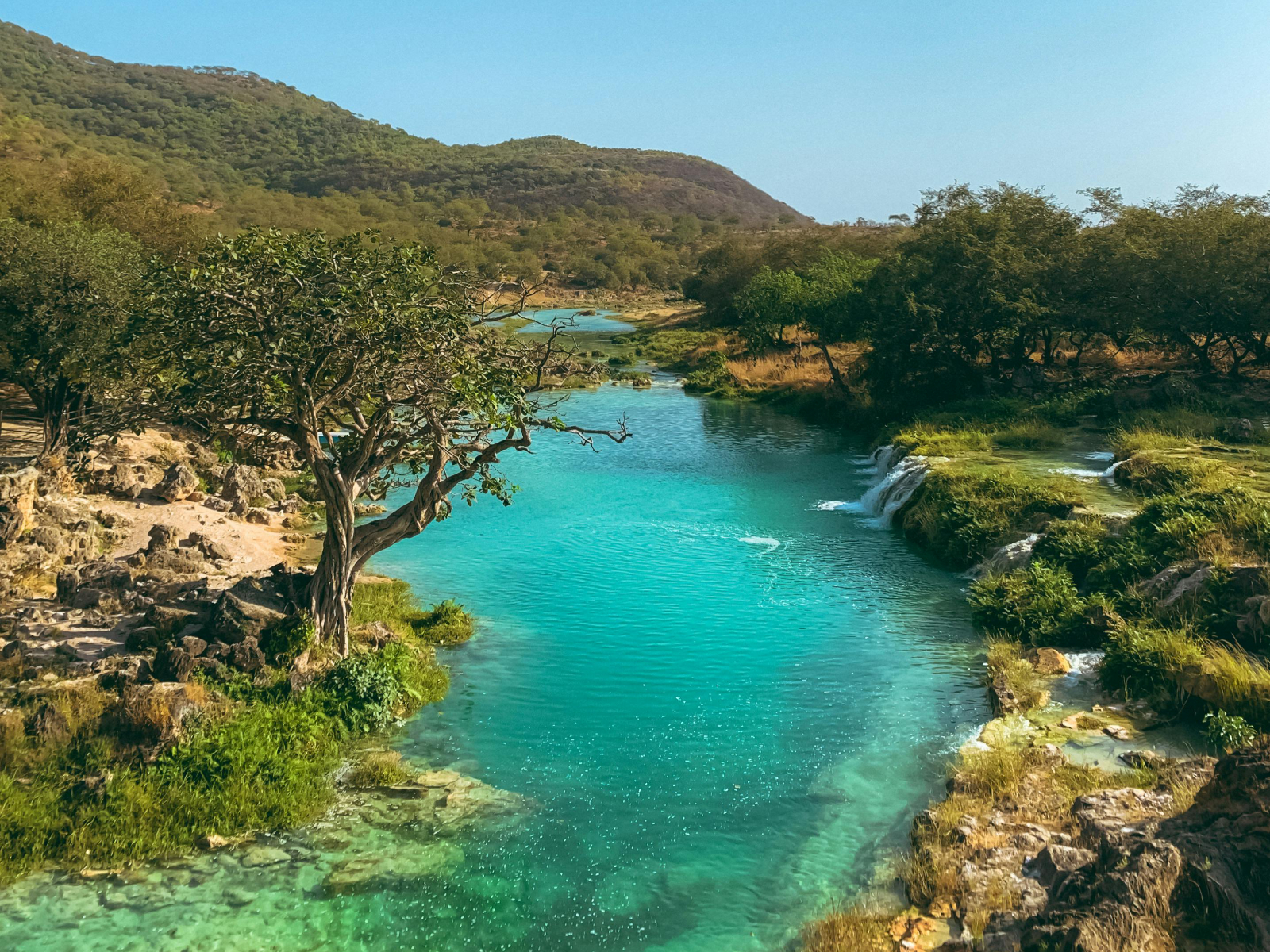 rondreis oman, salalah rivier