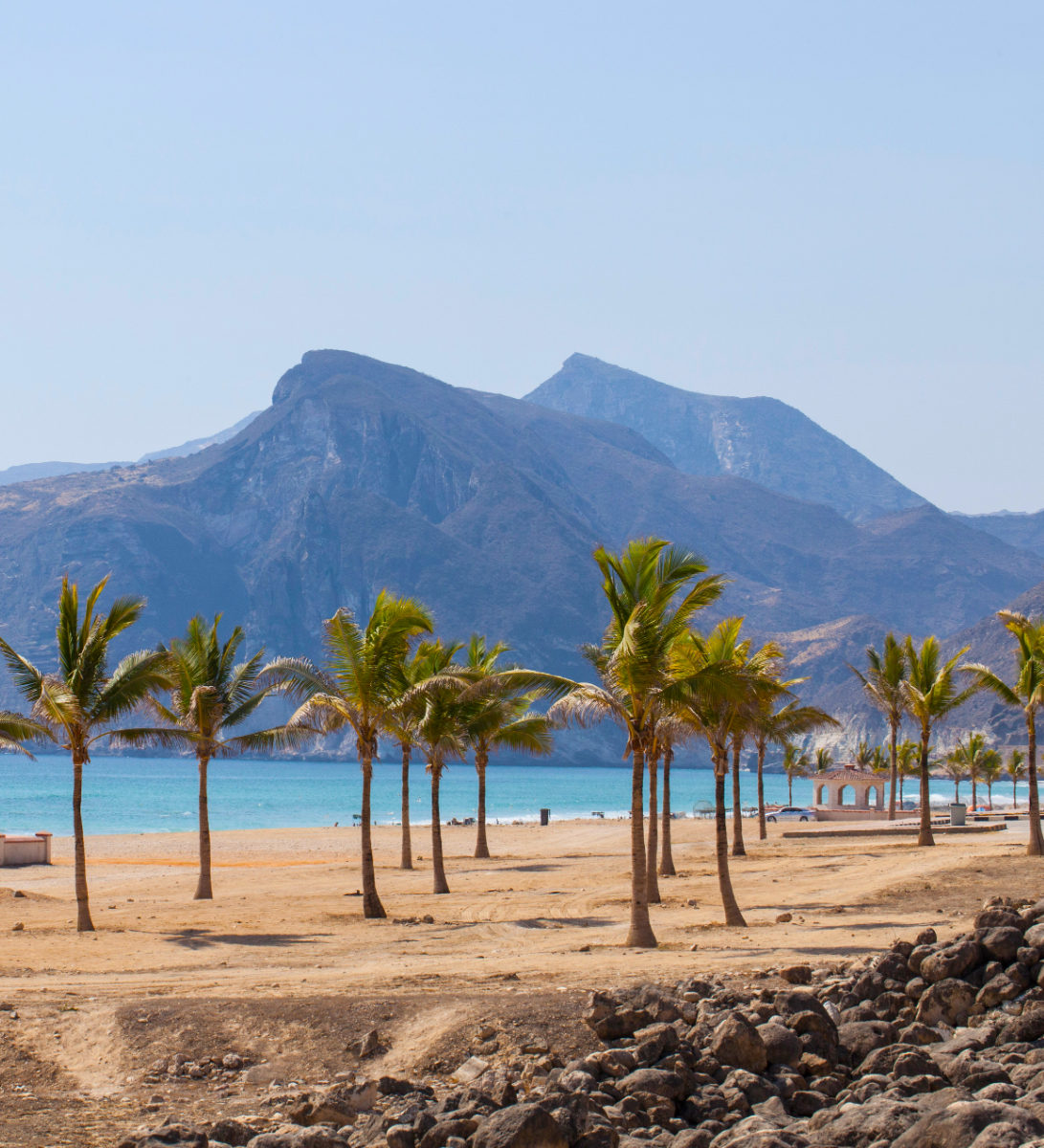 rondreis oman, salalah strand