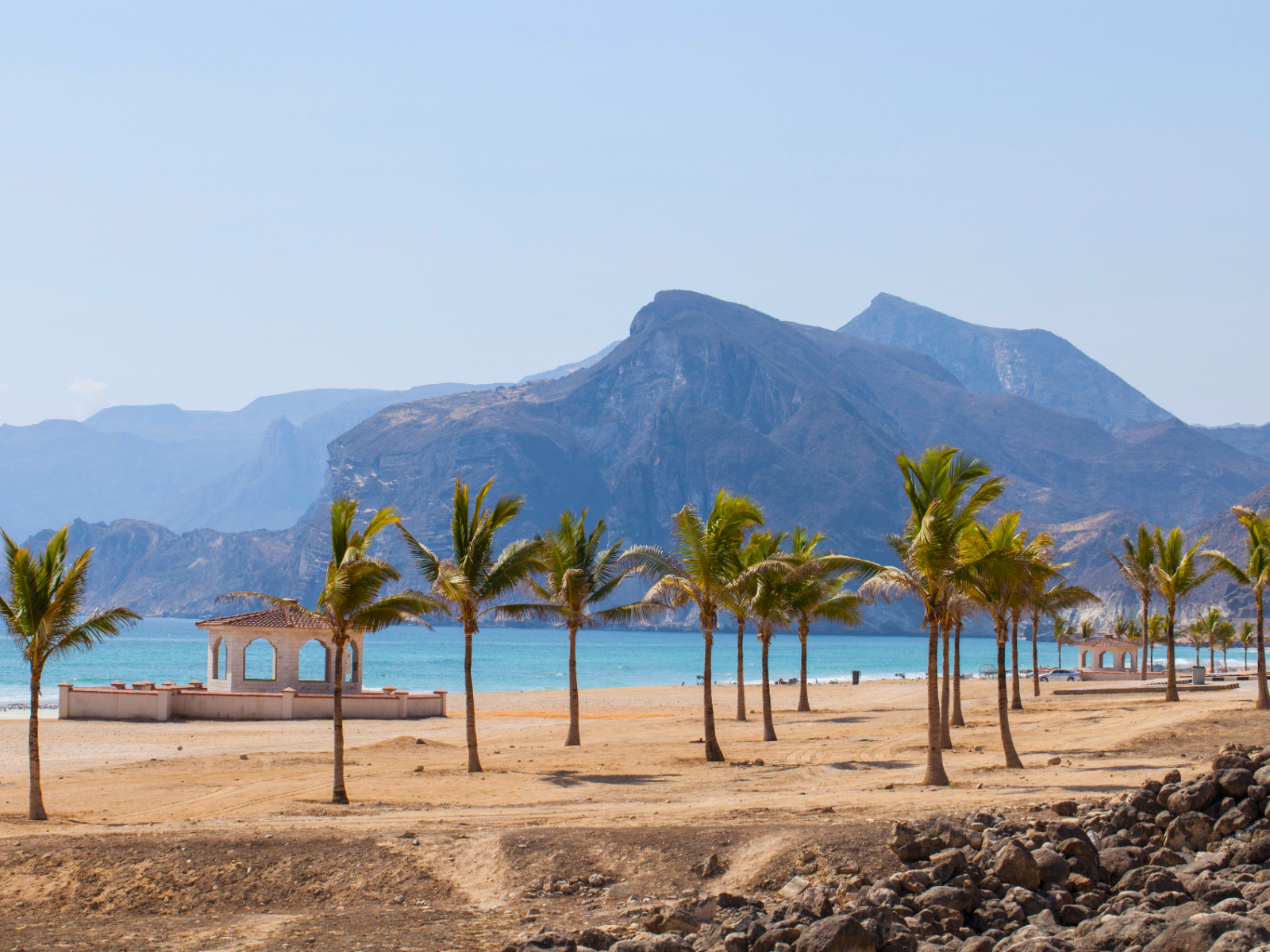 rondreis oman, salalah strand