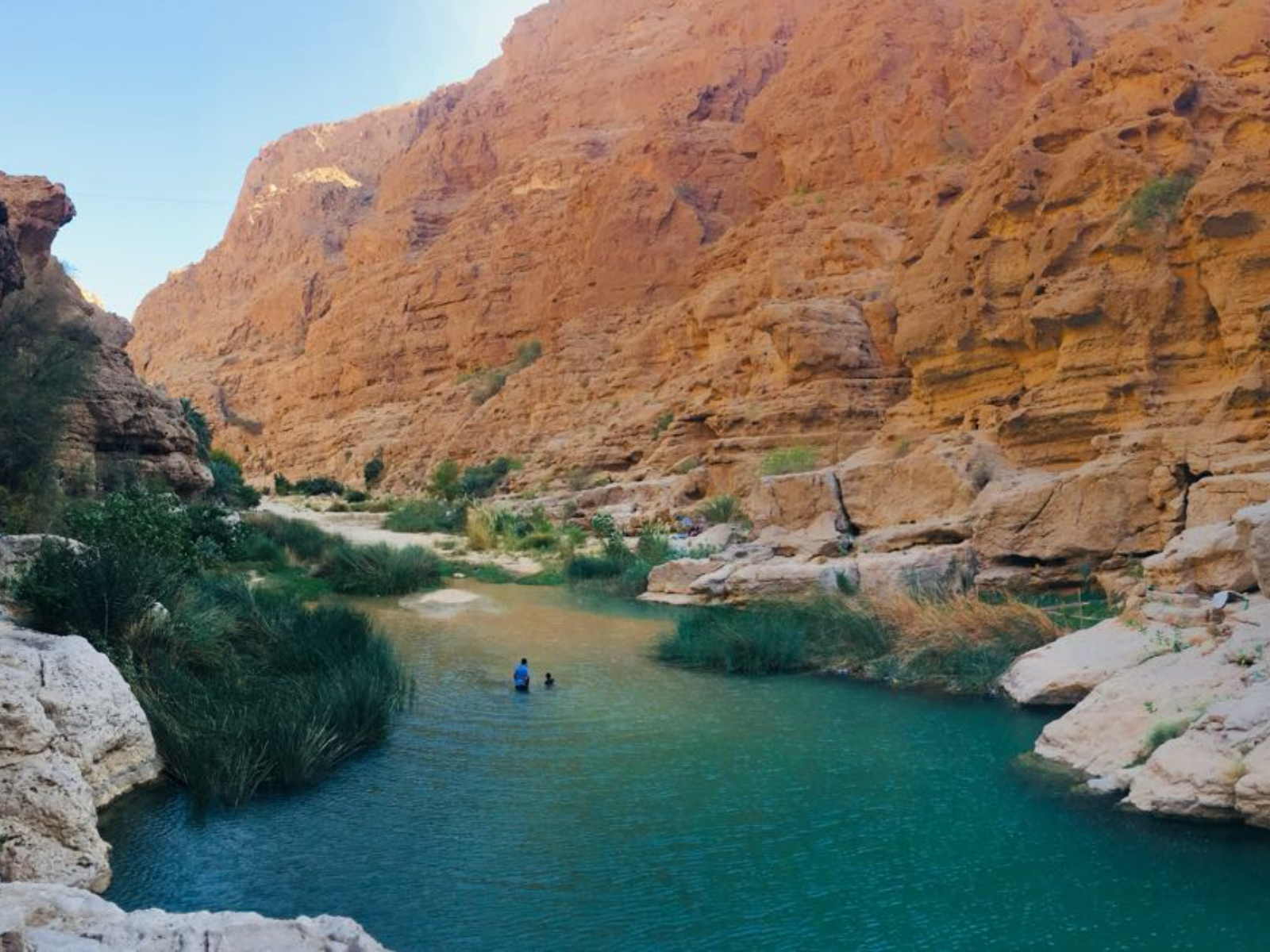 rondreis oman, wadi shab Omgeving