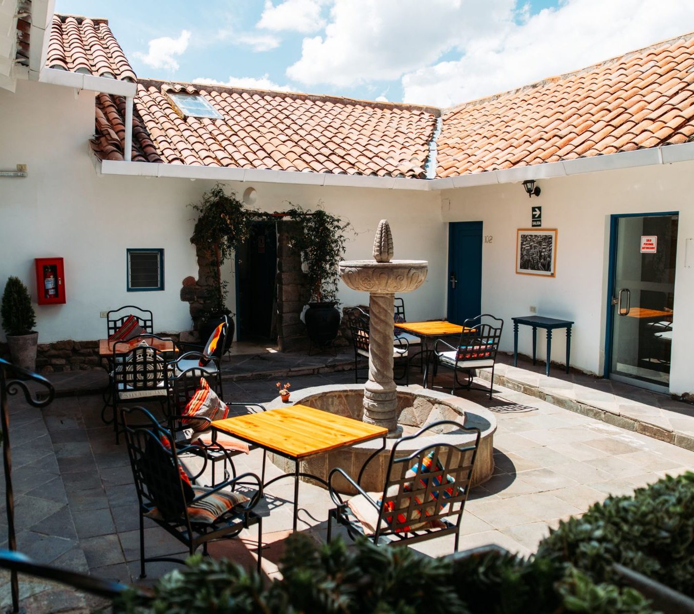 rondreis peru, cusco, tariq boutique hotel Buiten