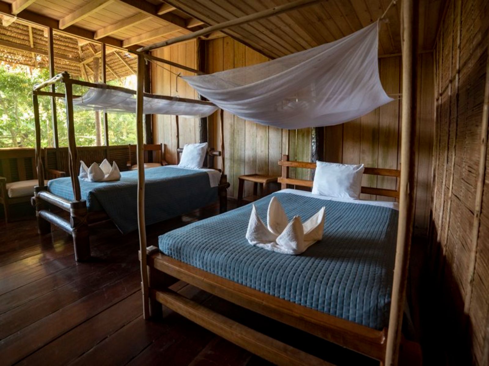 rondreis peru, iquitos, pacaya samiria lodge twinkamer 2