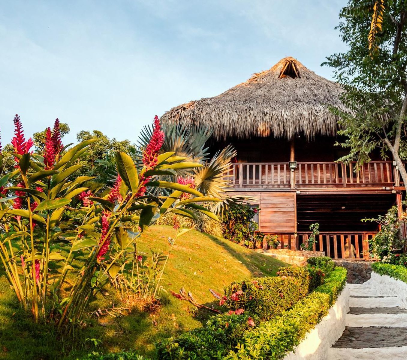 Rondreis Colombia, Tayrona, Yachay - buitenaanzicht
