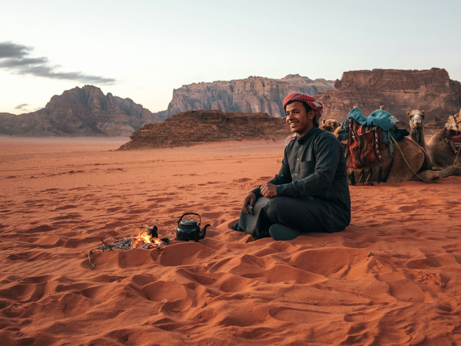 Bedoeïenen in de Wadi Rum in Jordanië unsplash