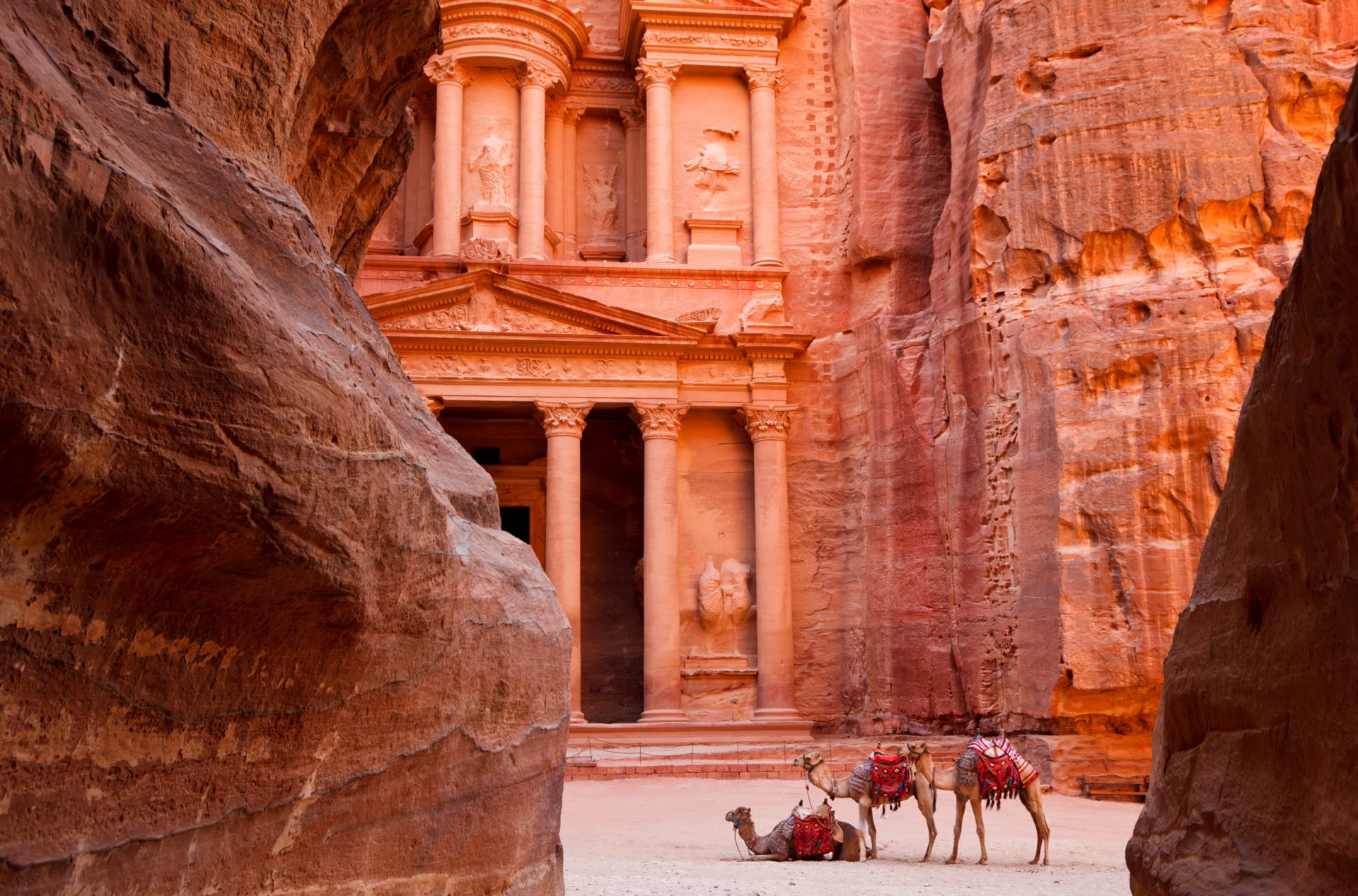 Rondreis Jordanië, Petra, banner