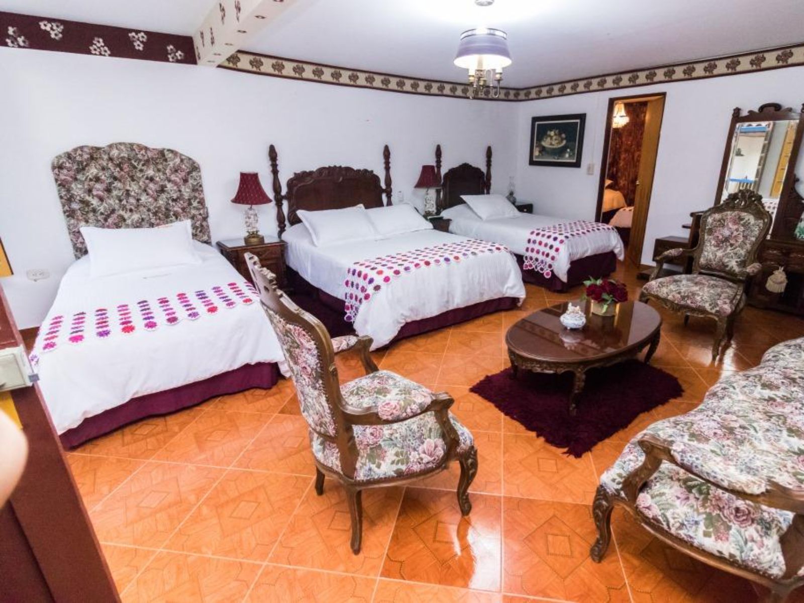 Rondreis Colombia, Armenia, Finca Los Girasoles familiekamer