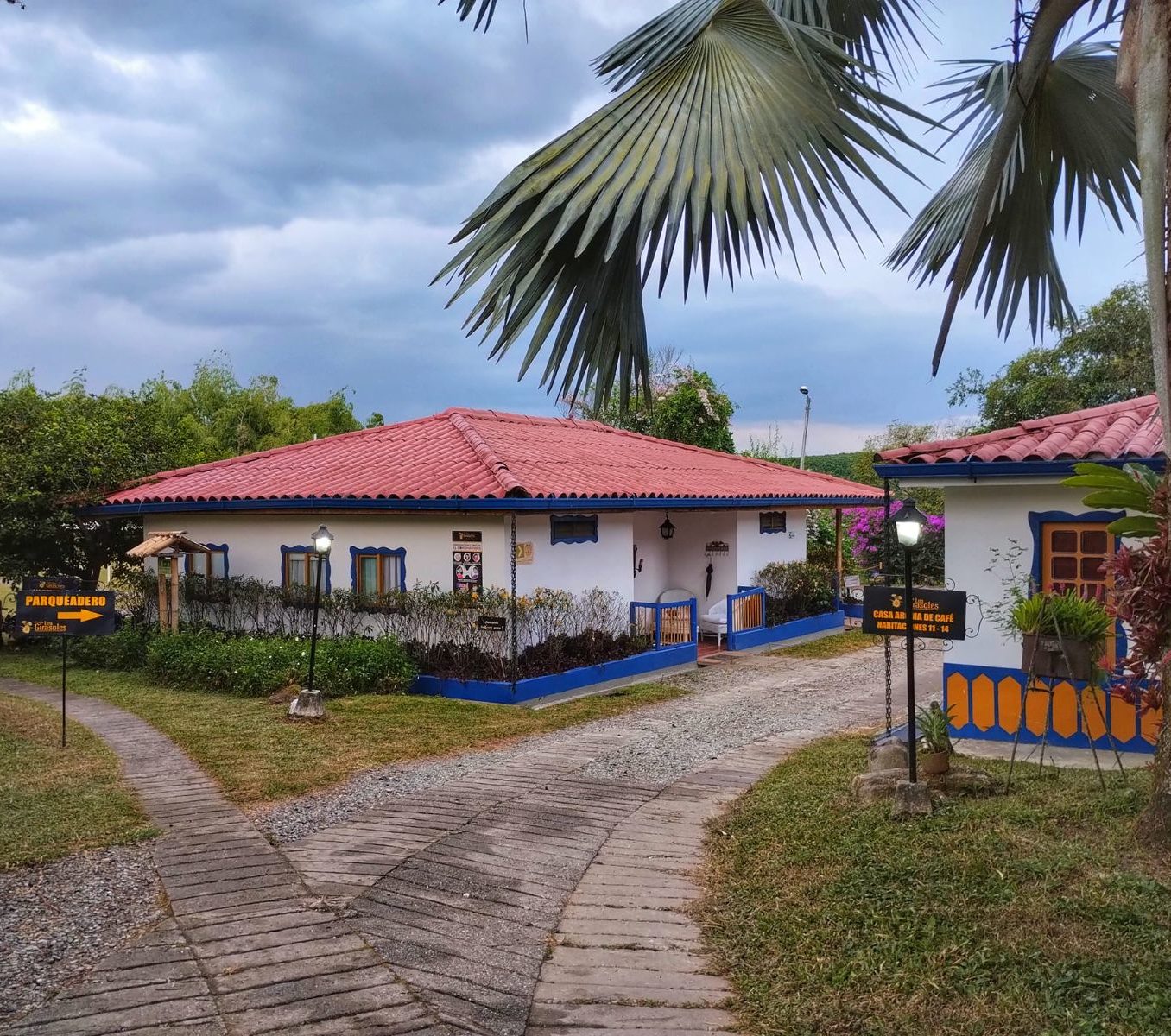 Rondreis Colombia, Armenia, Finca Los Girasoles hotel