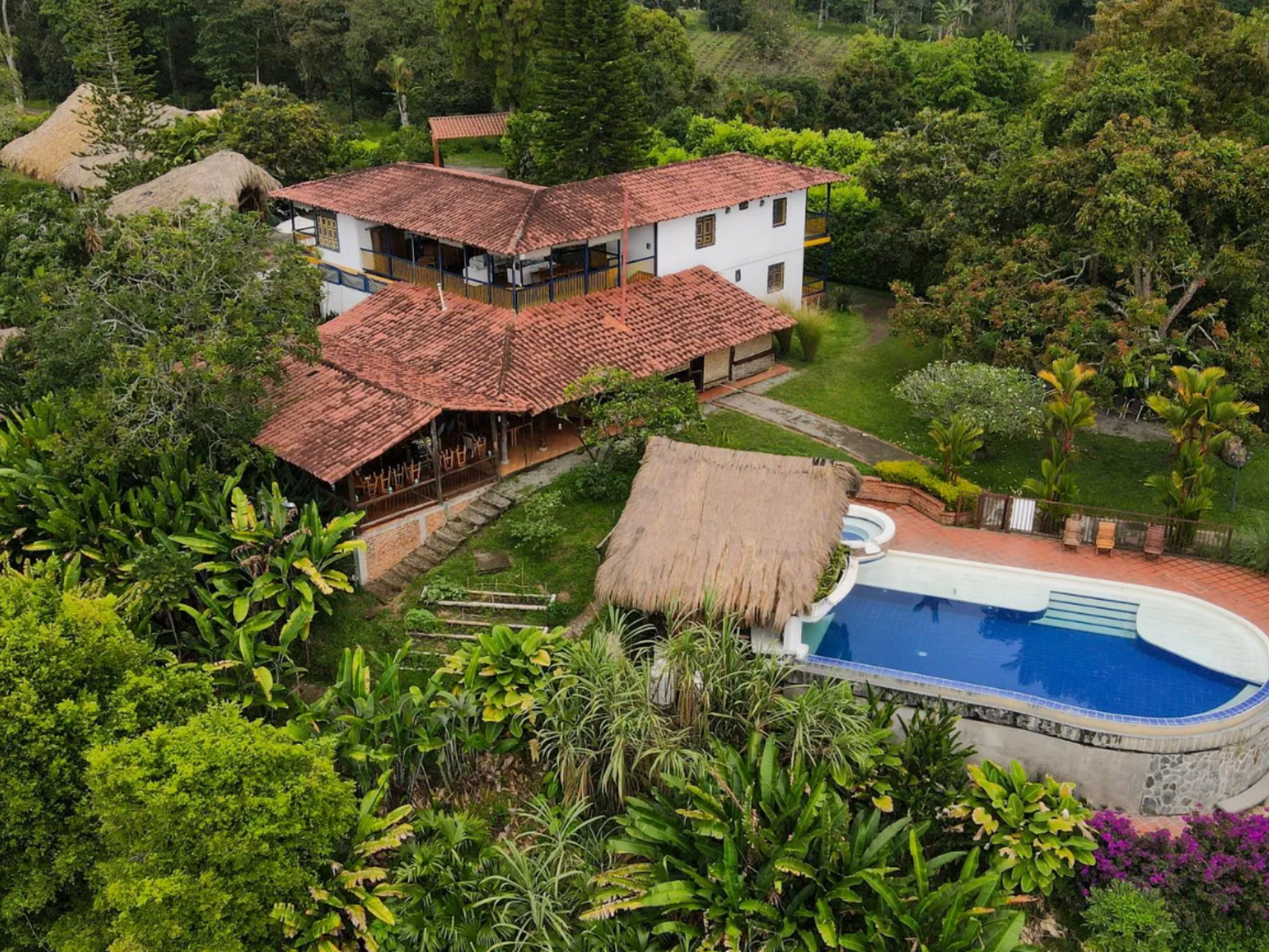 Rondreis Colombia, Armenia, Hacienda Combia Hotel