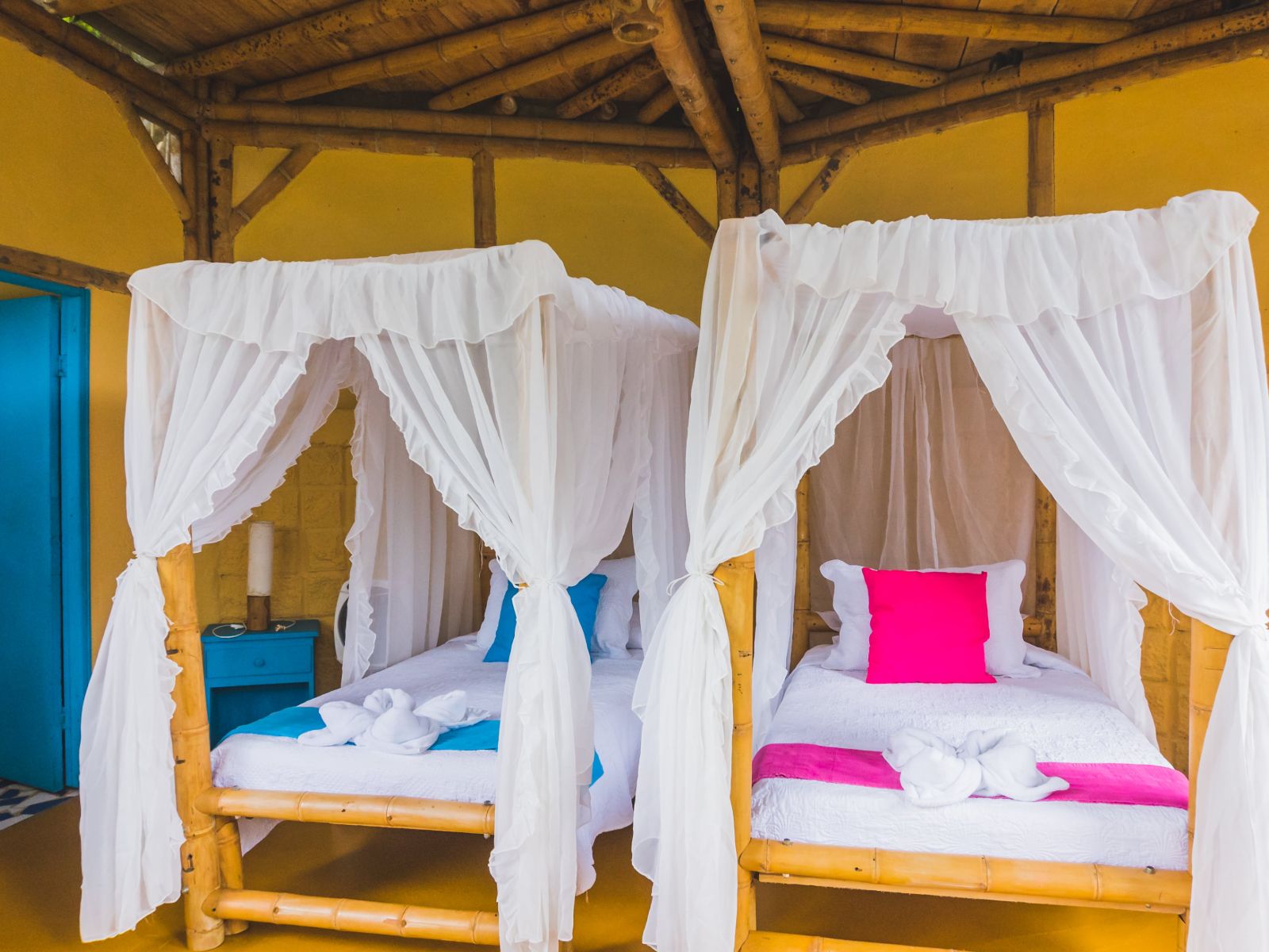 Rondreis Colombia, Minca, Minca Eco Habs twinkamer