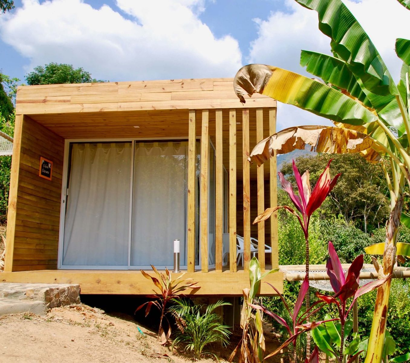 Rondreis Colombia, Minca, sweet harmony cabin