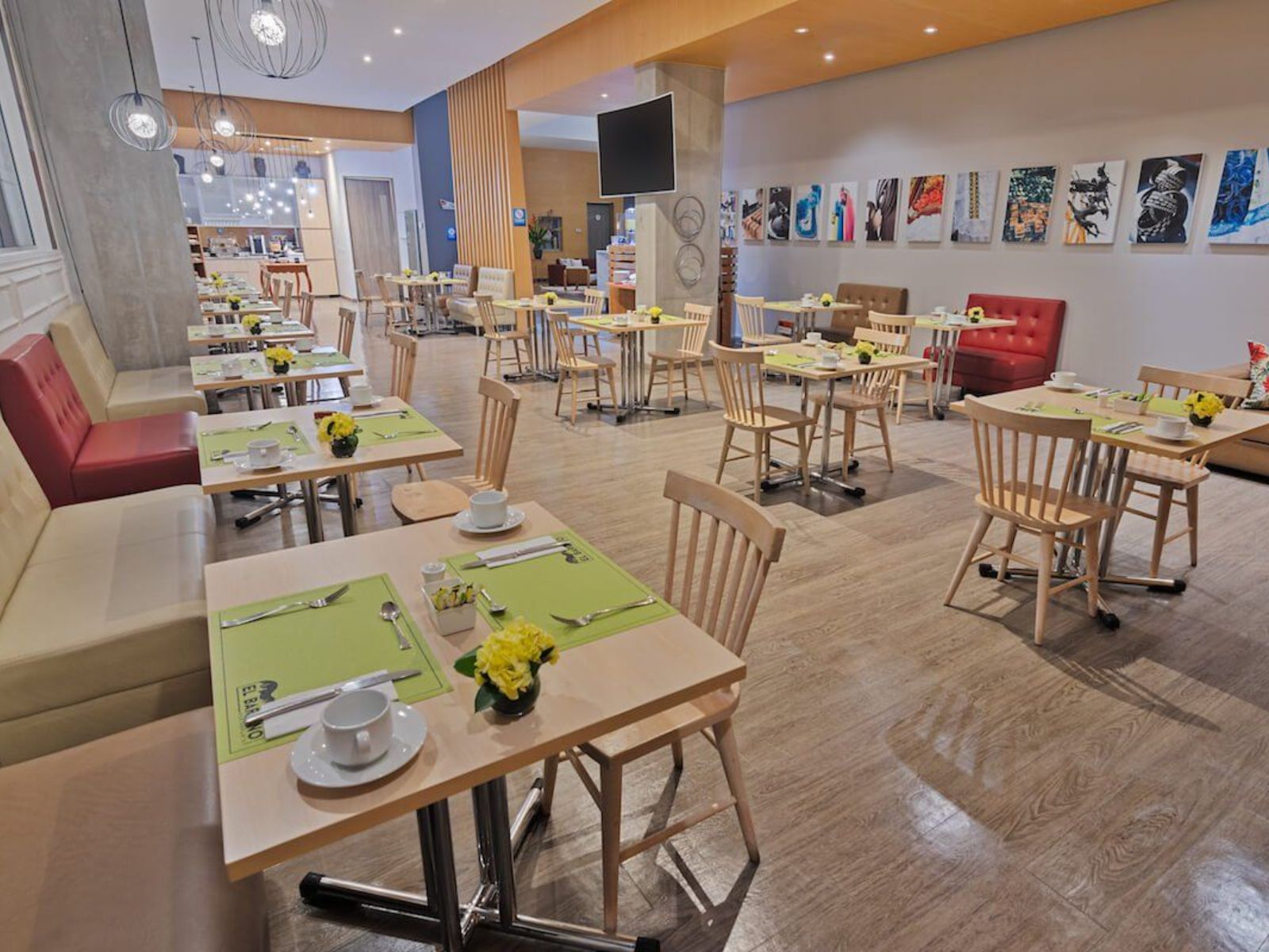 Rondreis Colombia, Neiva, GHL Neiva, restaurant