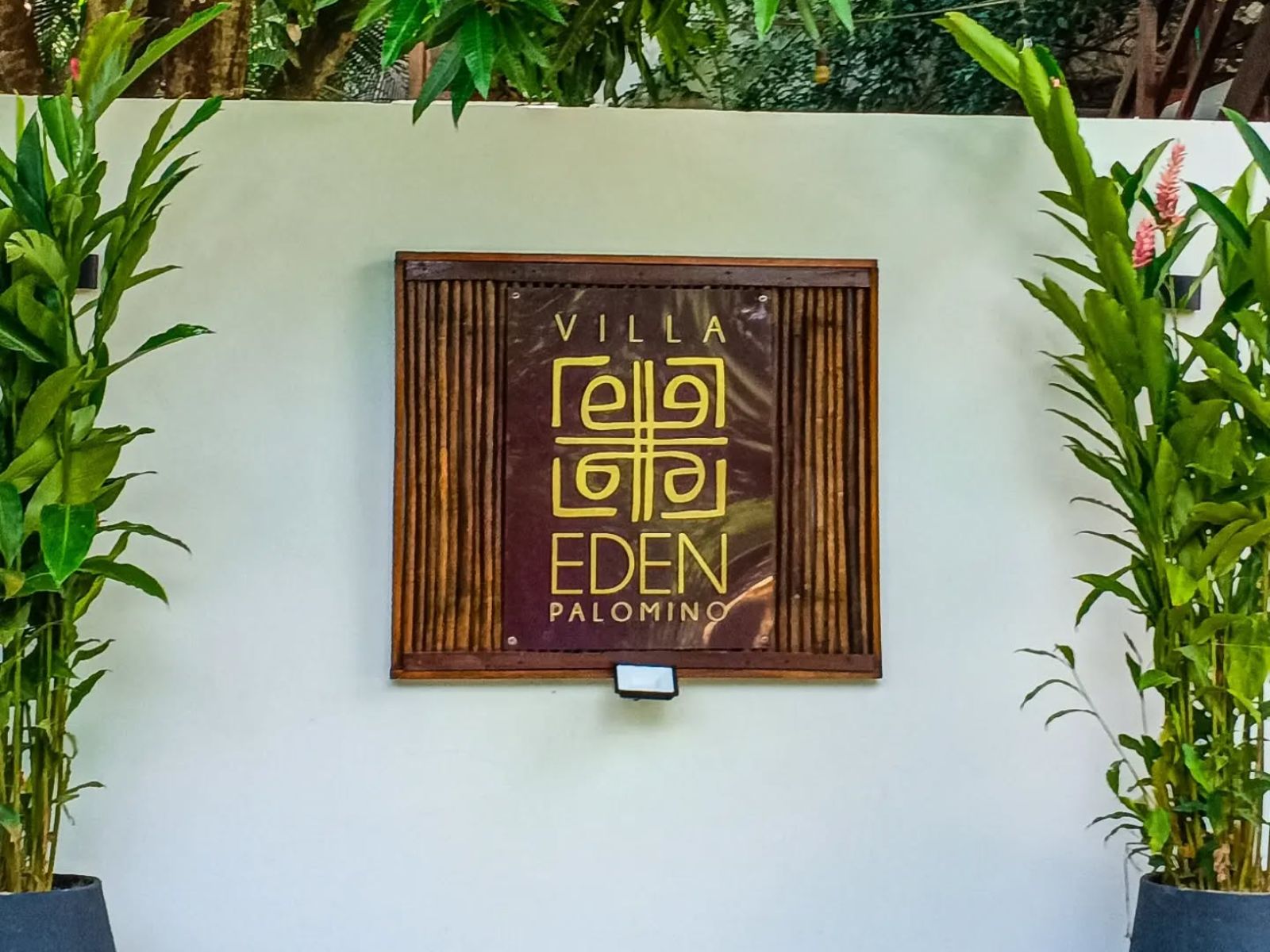 Rondreis Colombia, Palomino, Villa Eden buitenaanzicht