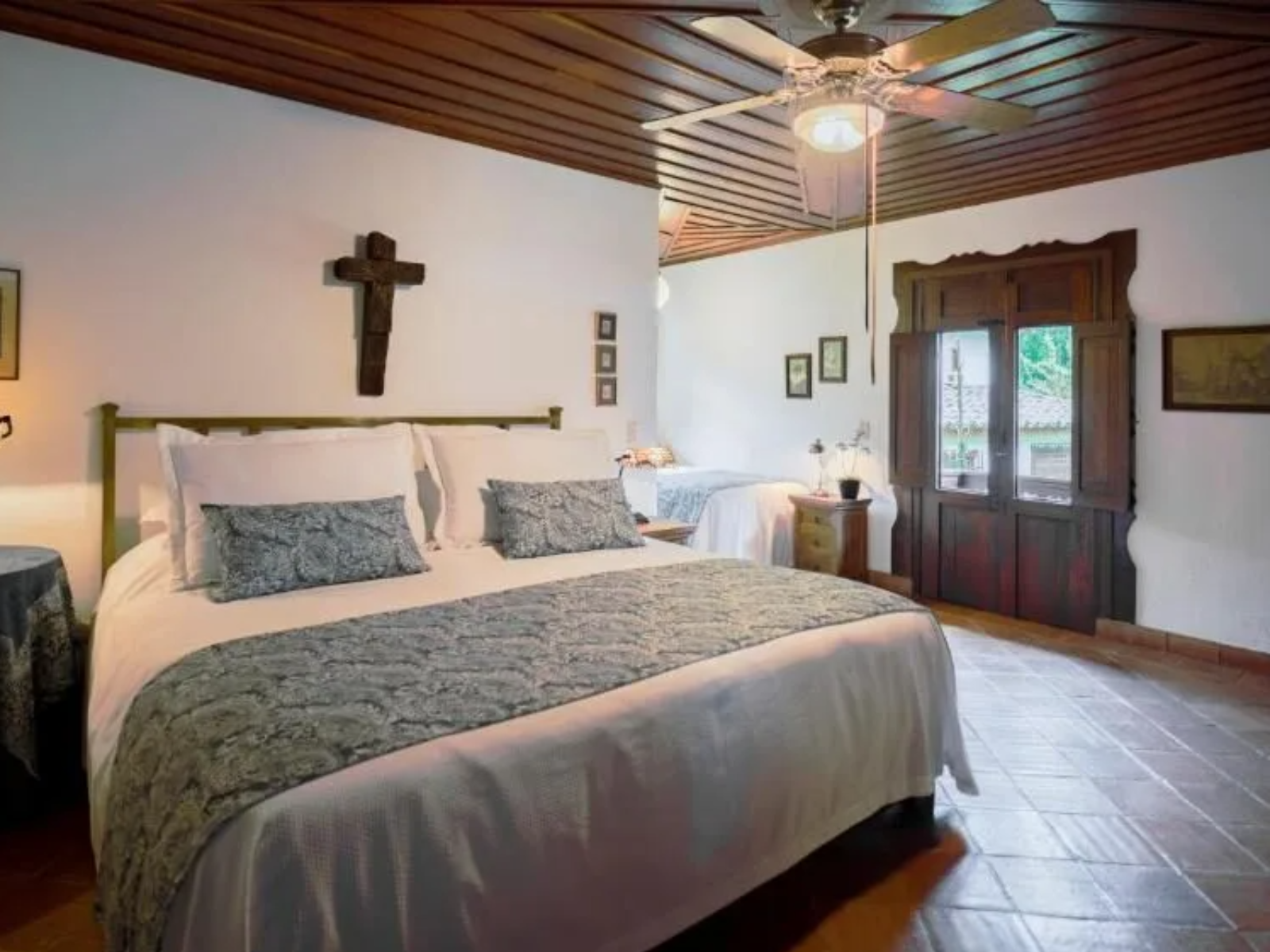 Rondreis Colombia, Pereira, Hacieda San Jose, tweepersoonskamer