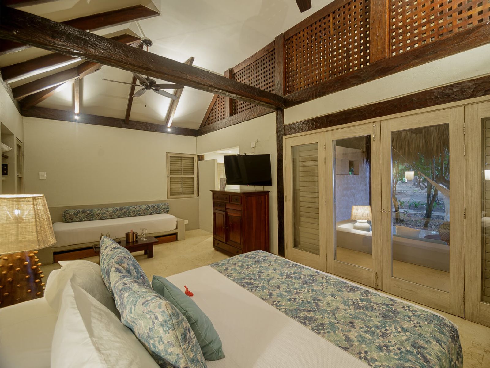 Rondreis Colombia, Rosario Islands, San Pedro de Majaqua - slaapkamer