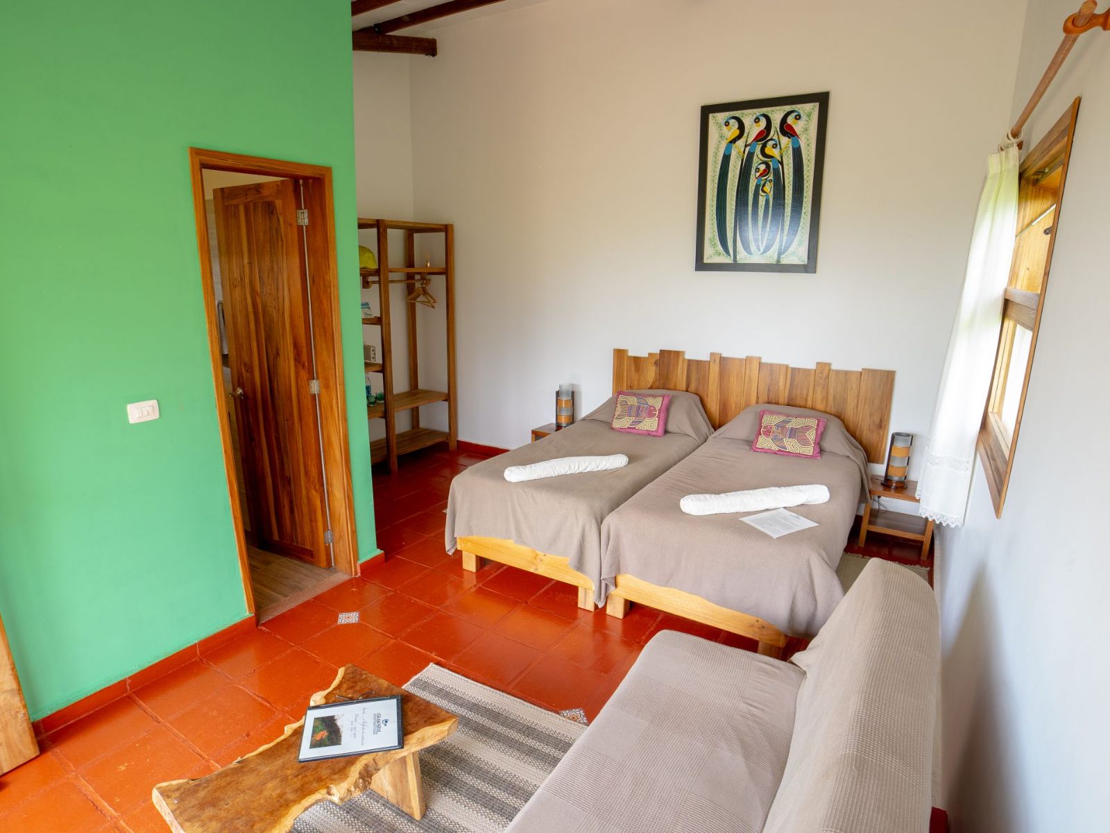Rondreis Colombia, Salento, Gran Azul, twin kamer
