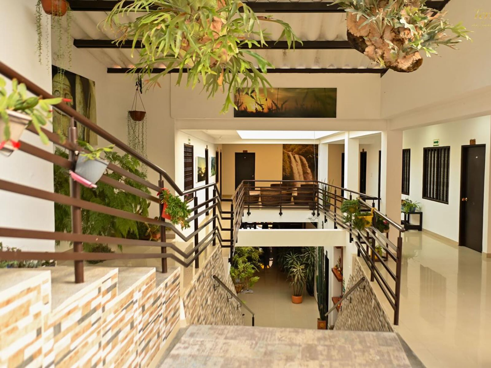 Rondreis Colombia, San Augustin, Terrazas de San Agustin - binnenkant accommodatie