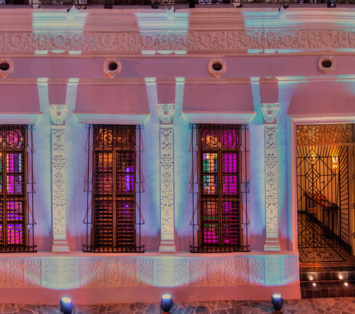 Rondreis Colombia, Santa Marta, Casa de Leda - buitenaanzicht