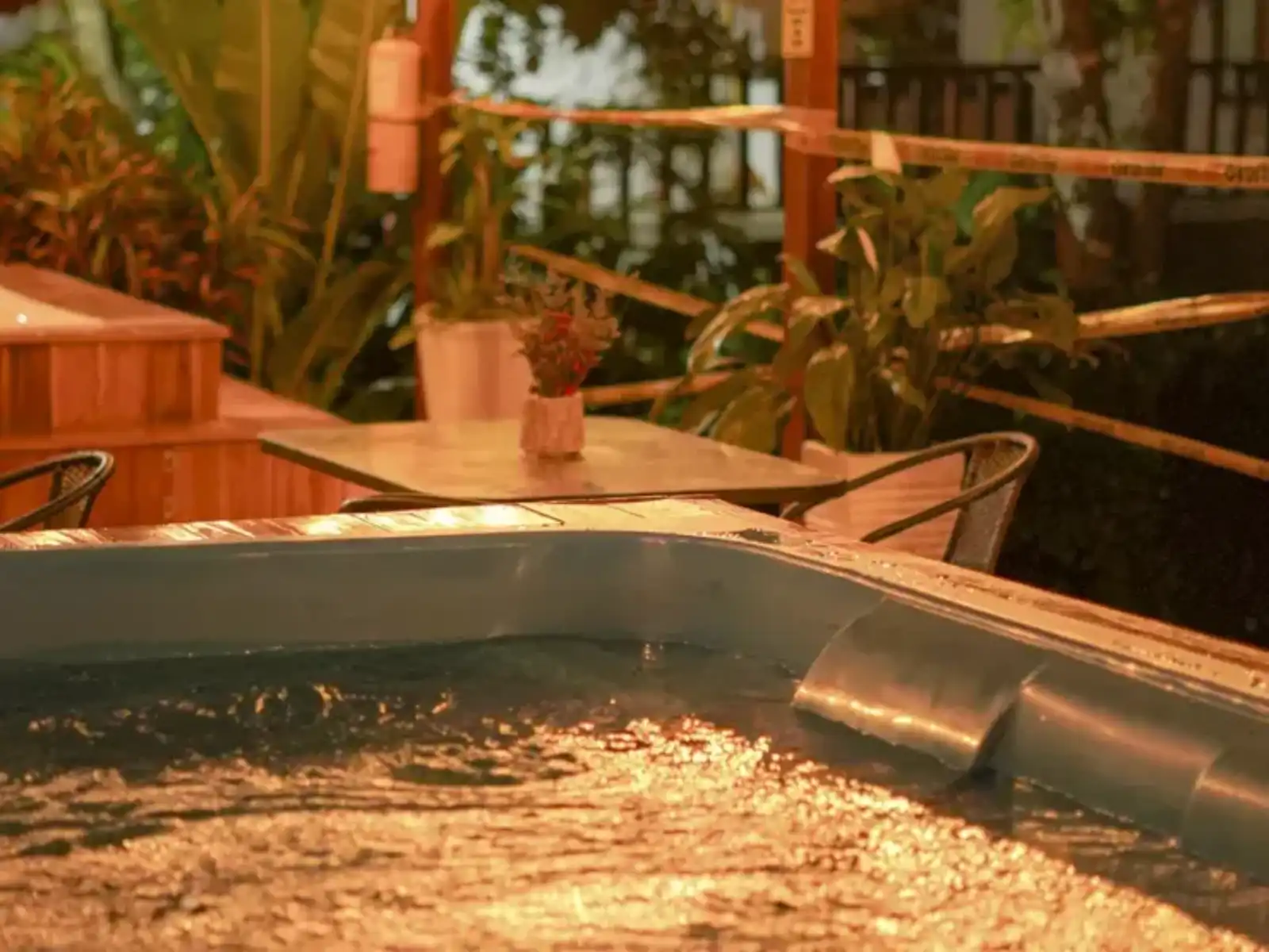 Rondreis Colombia, Tayrona, Yachay - jacuzzi
