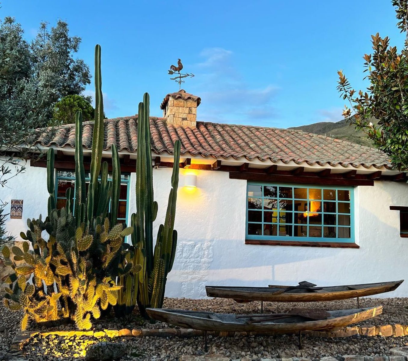 Rondreis Colombia, Villa de Leyva, Casa Terra - buitenaanzicht