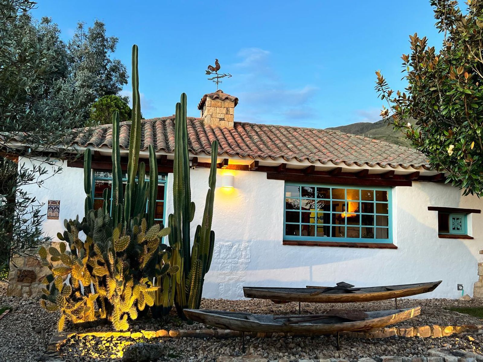 Rondreis Colombia, Villa de Leyva, Casa Terra - buitenaanzicht