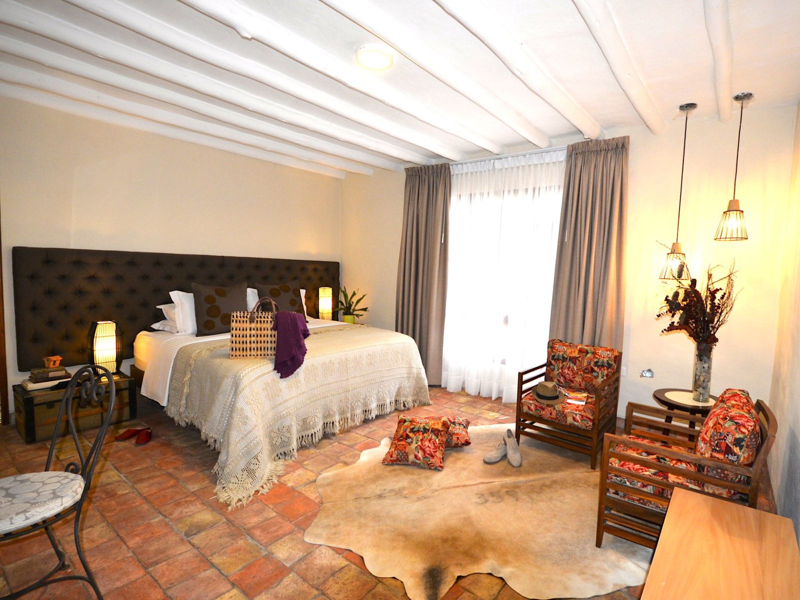 Rondreis Colombia, Villa de Leyva, Casa Terra - tweepersoonskamer