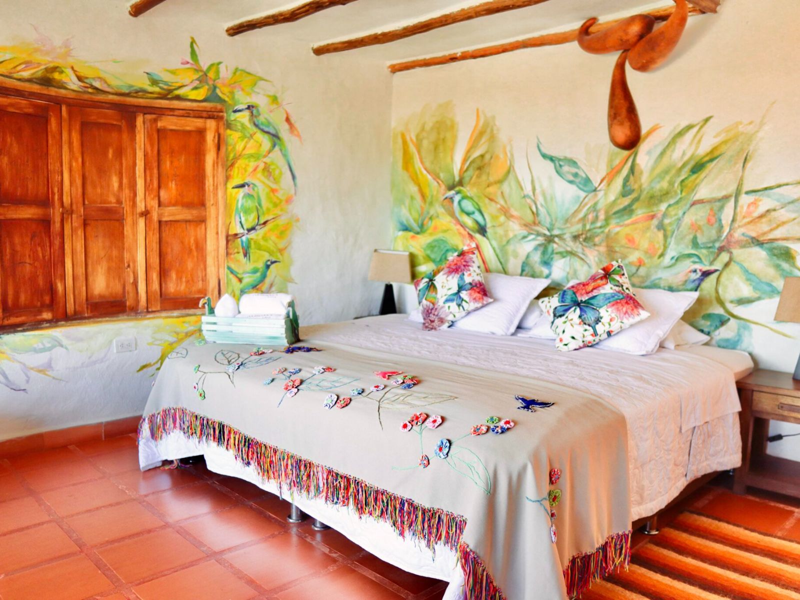 Rondreis Colombia,San Agustin, Akawanka lodge, kamer 1
