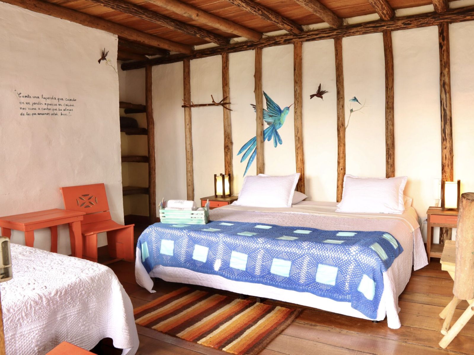 Rondreis Colombia,San Agustin, Akawanka lodge, kamer 2