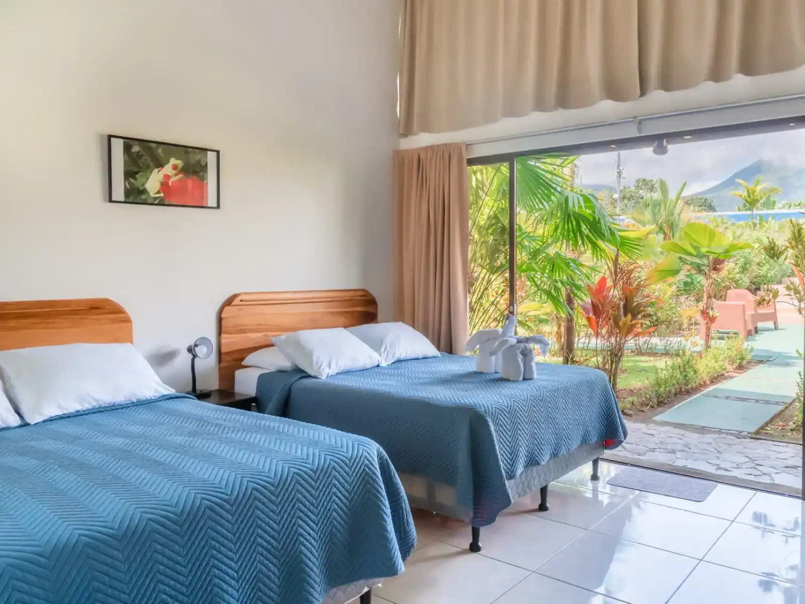 Rondreis Costa Rica, La Fortuna, Hotel Secreto, vierpersoonskamer