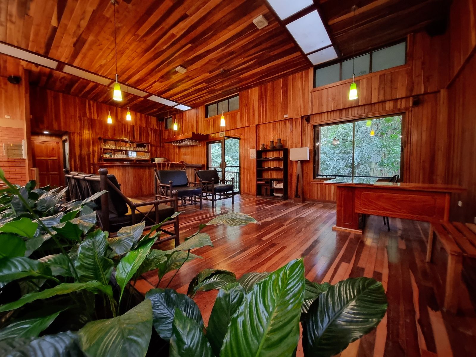 Rondreis Costa Rica, Monteverde, Jaguarundi Lodge, gezamenlijke ruimte
