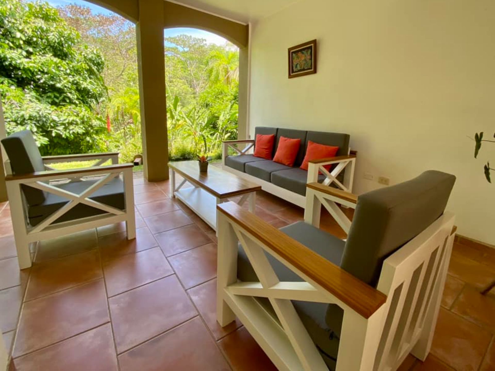 Rondreis Costa Rica, Ojochal, Rio Tico Safari Lodge, lounge