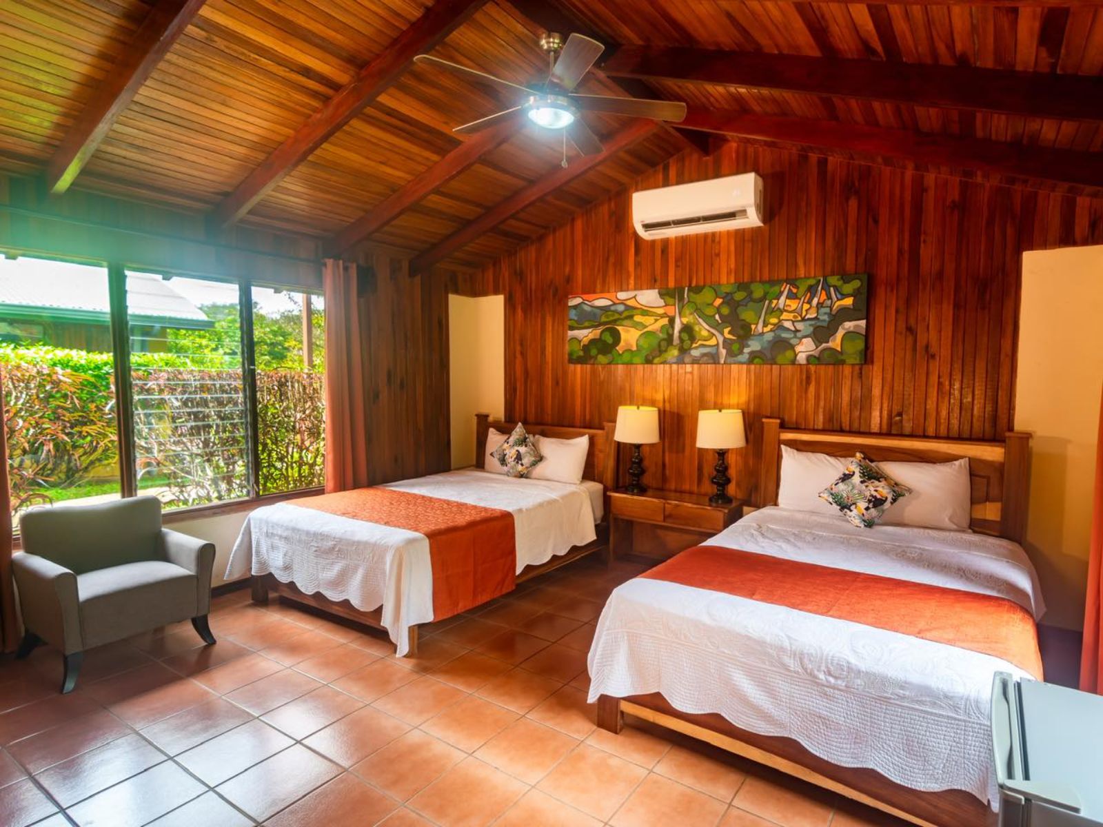 Rondreis Costa Rica, Rincon de la Vieja, Rinconcito lodge, tweepersoonskamer
