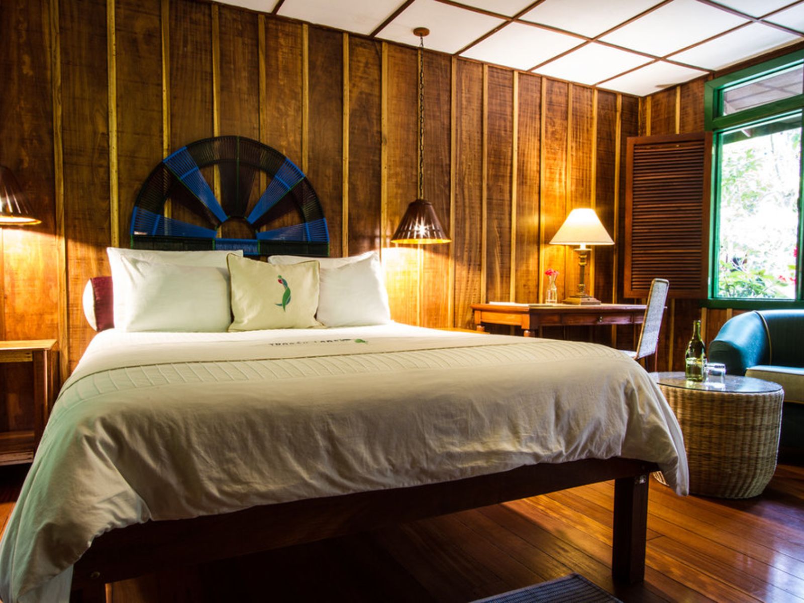 Rondreis Costa Rica, San gerardo de Dota, Trogon Lodge tweepersoonskamer