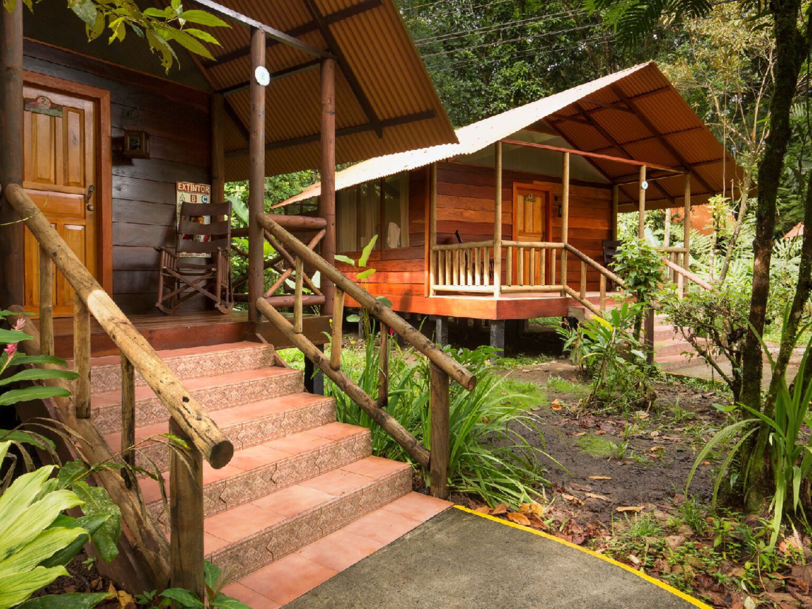 Rondreis Costa Rica, Tortuguero, Evergreen Lodge, lodges