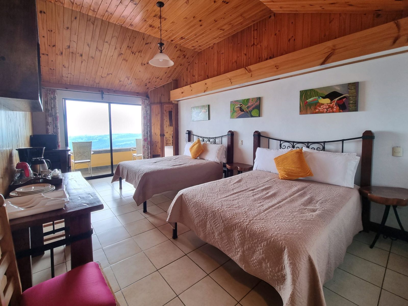 Rondreis Costa Rica, Turrialba, Guayabo Lodge twinkamer