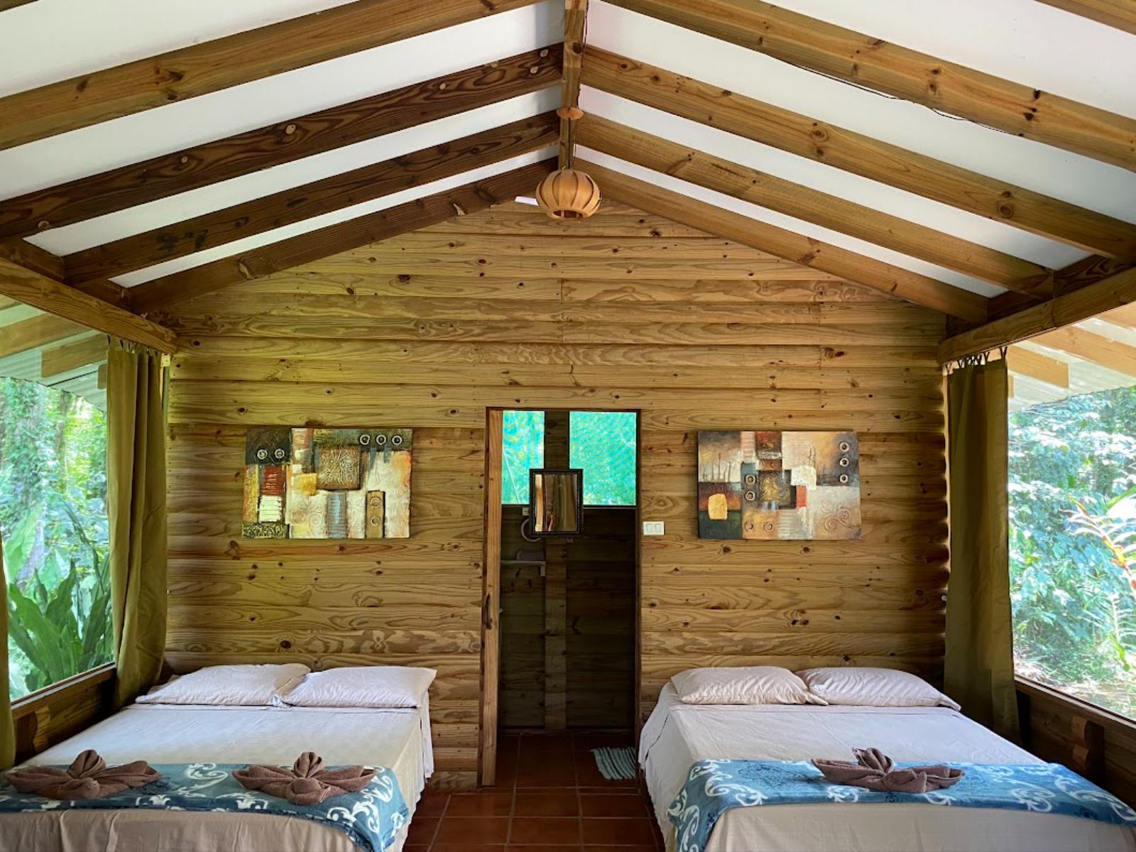 Rondreis Costa Rica,Barra de Pacuare, Lirio Lodge, twin kamer