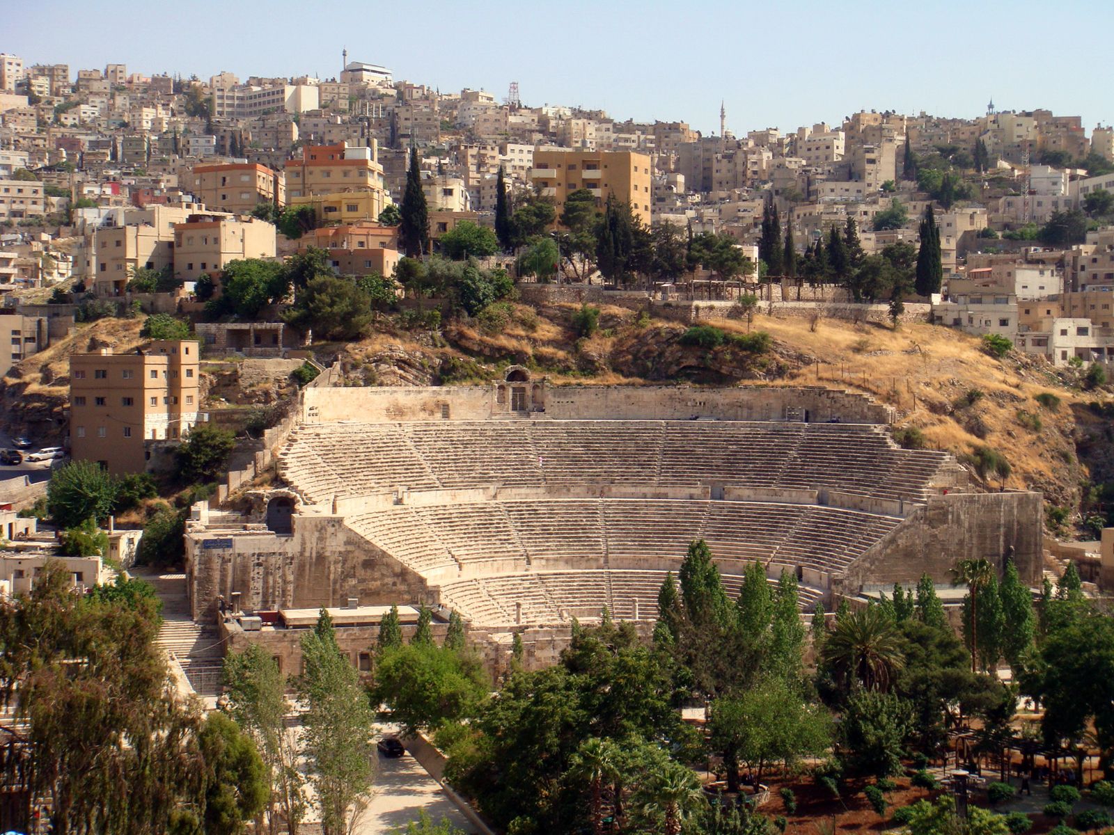 Rondreis Jordanië, Amman, Amfitheater