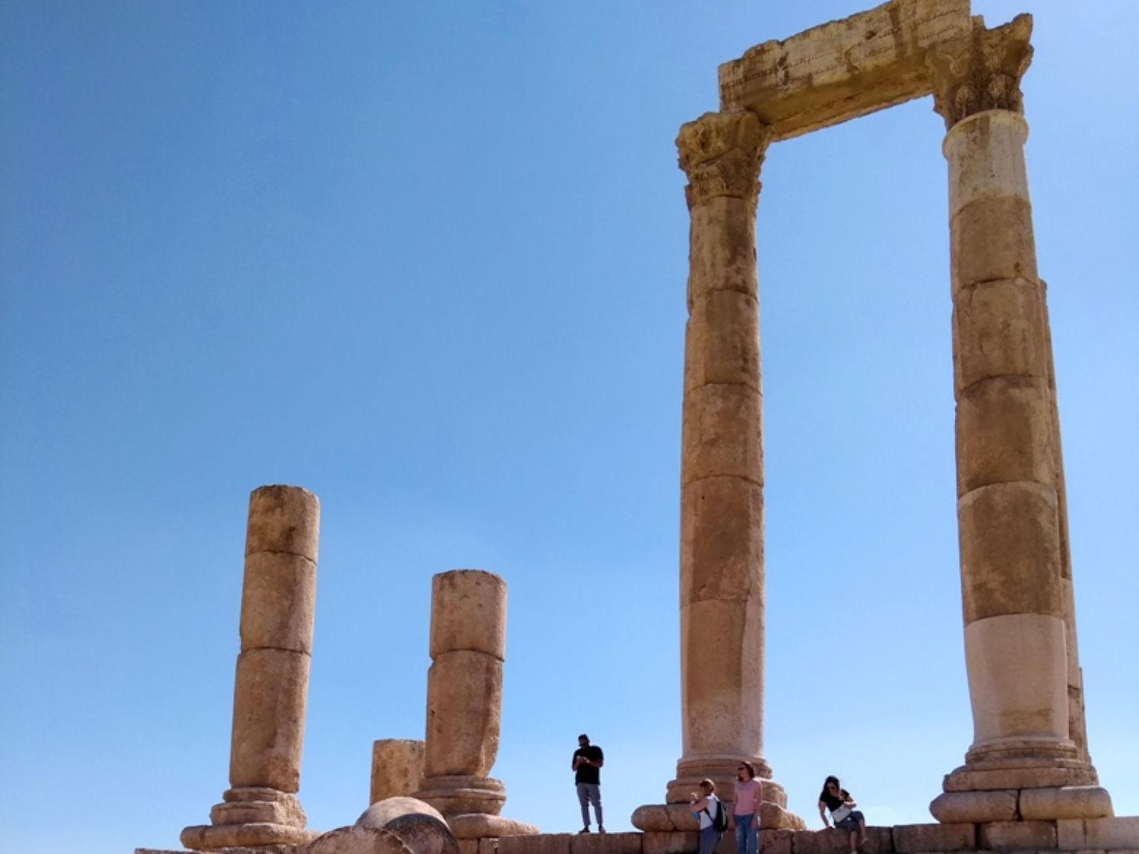 Rondreis Jordanië, Amman, Ruïne