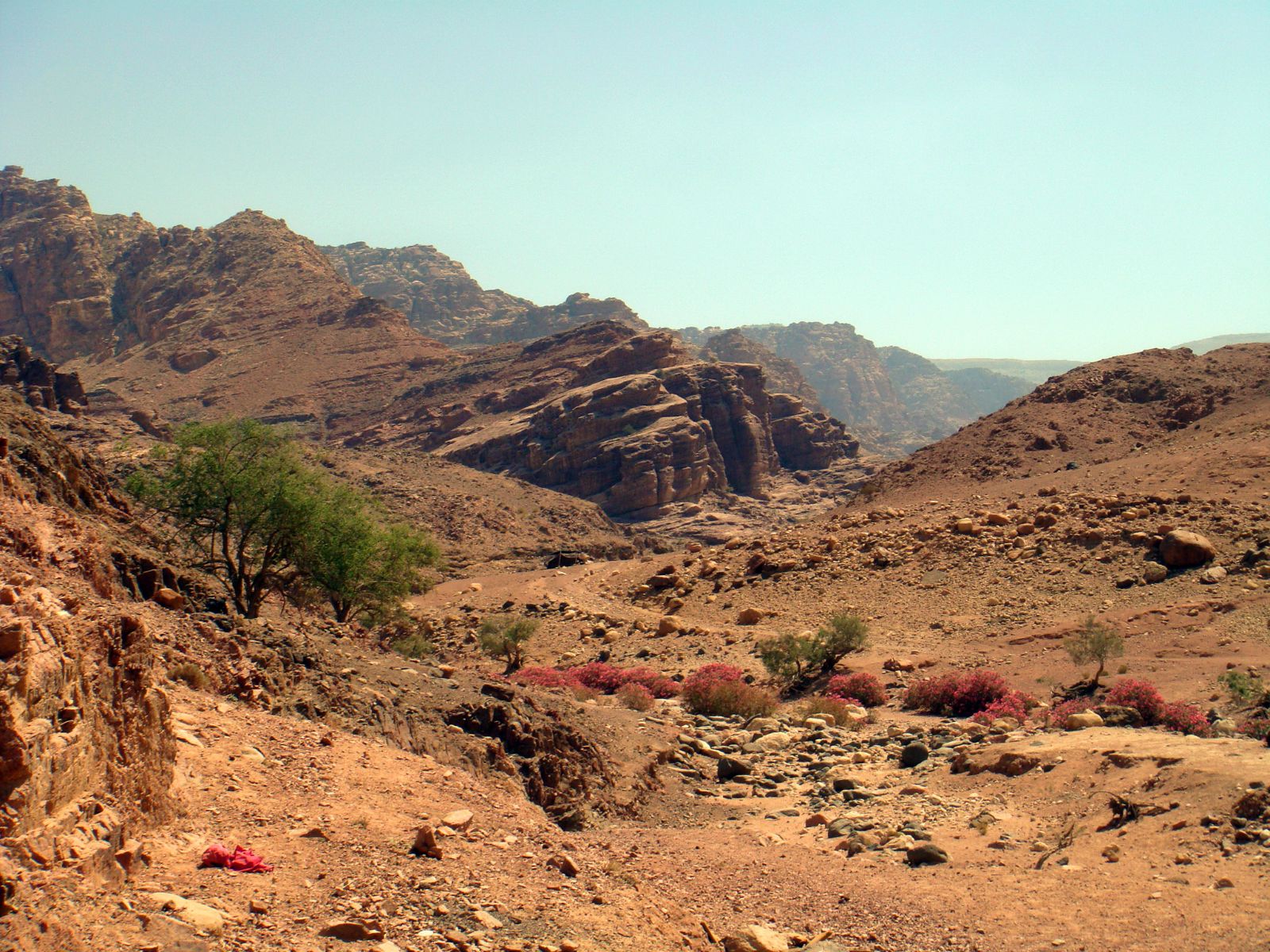 Rondreis Jordanië, Dana, Vallei