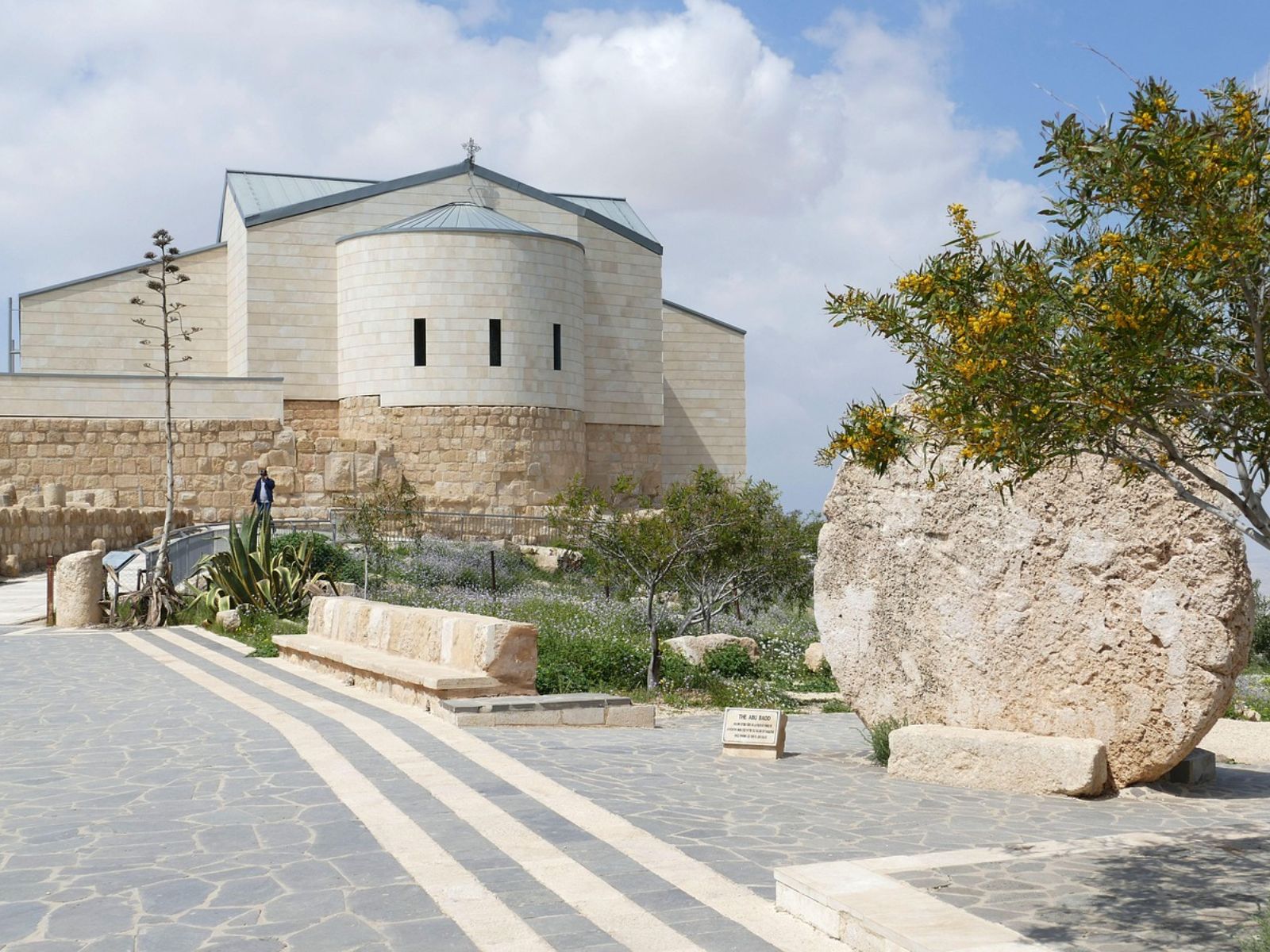 Rondreis Jordanië, Mt. Nebo, Memorial church of Moses