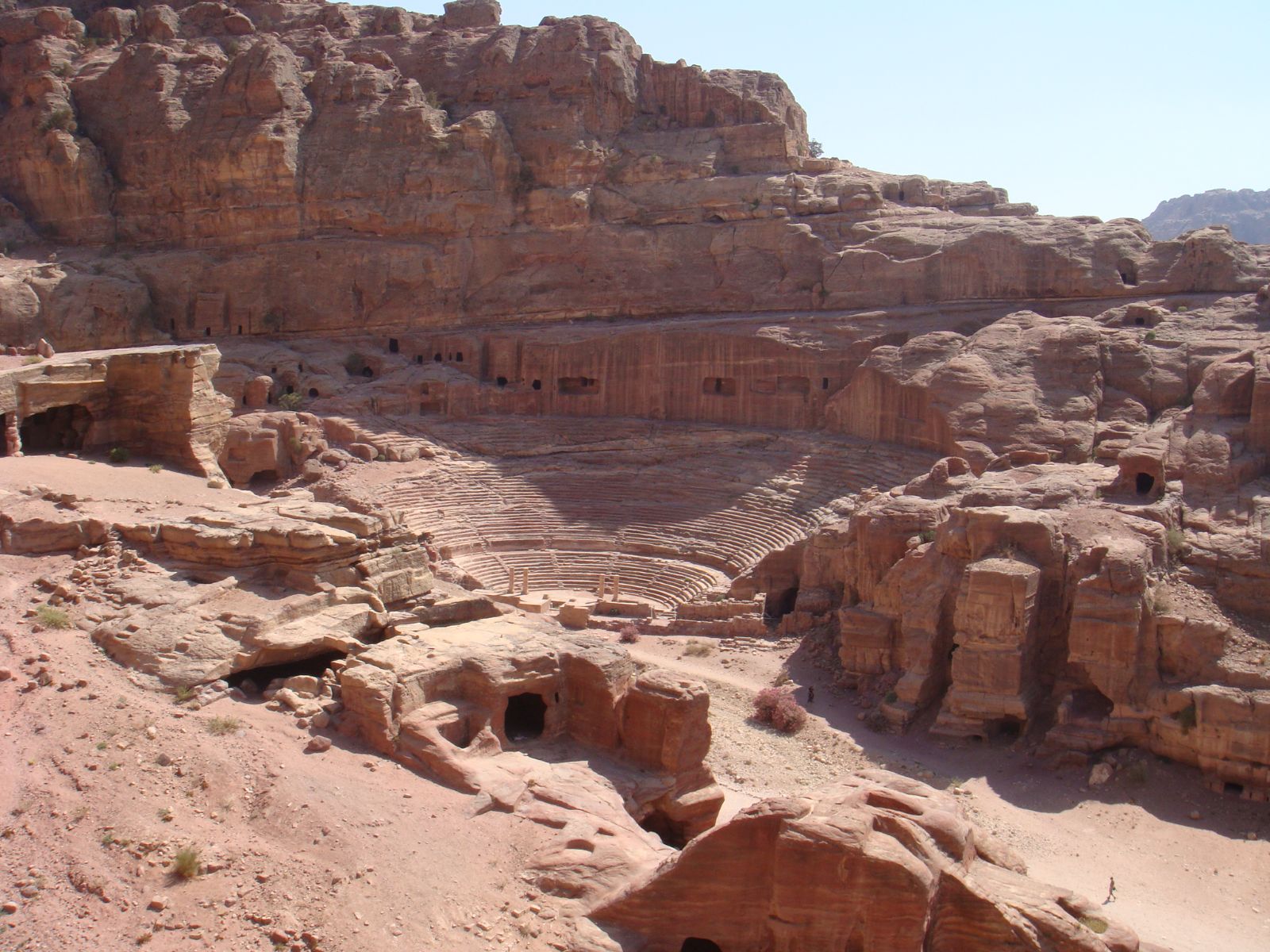 Rondreis Jordanië, Petra, theater