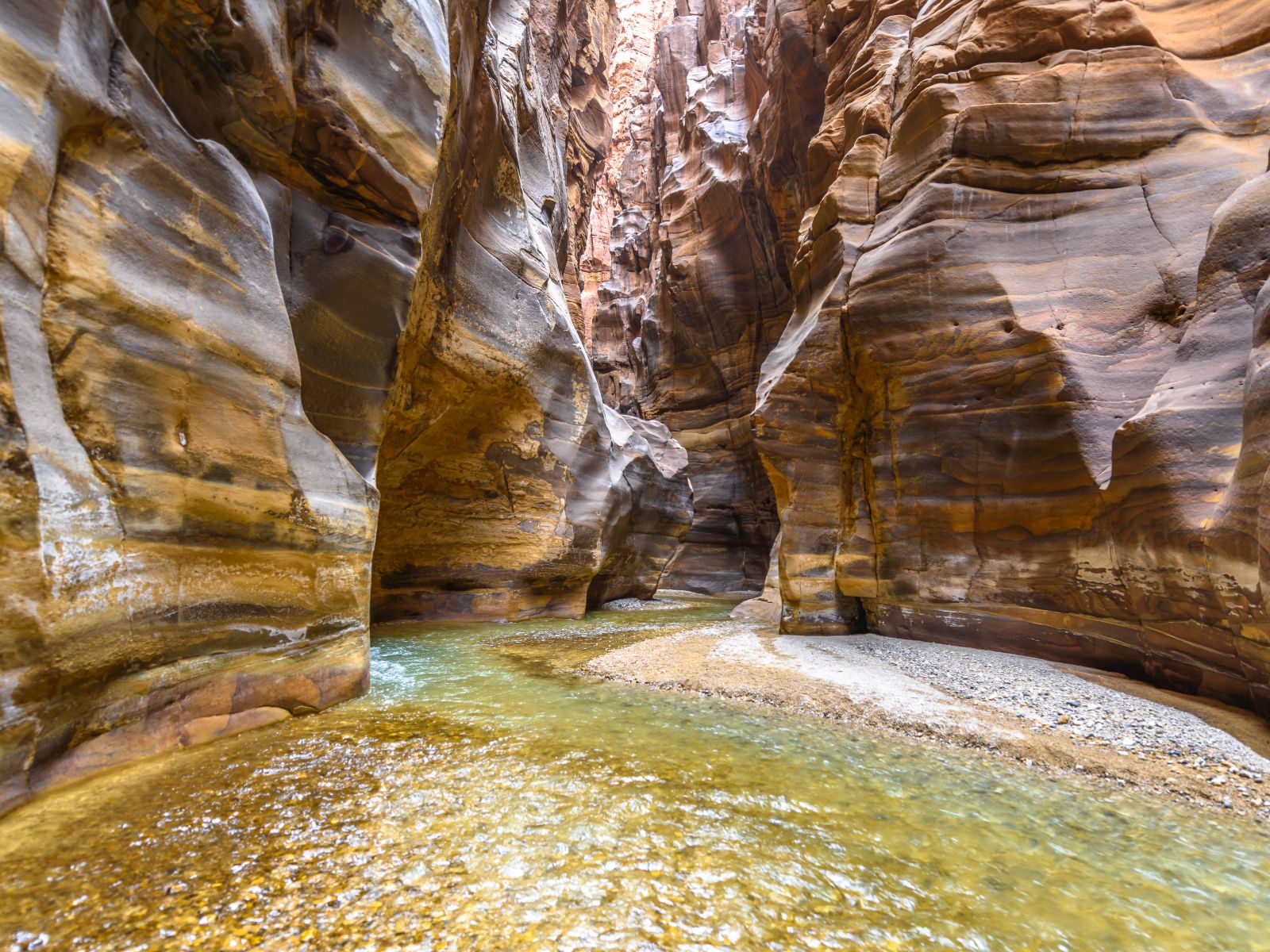 Rondreis Jordanië, Wadi Mujib met vooral rivier