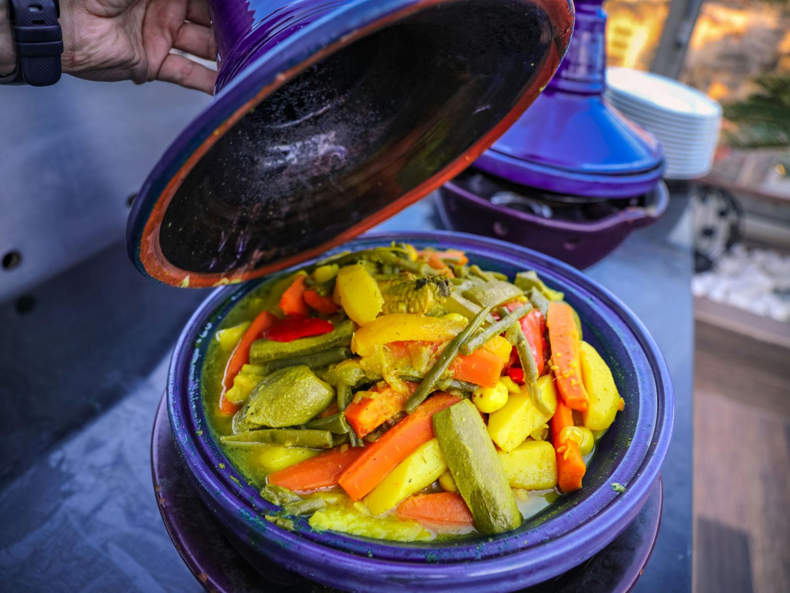 Rondreis Marokko, tajine groenten